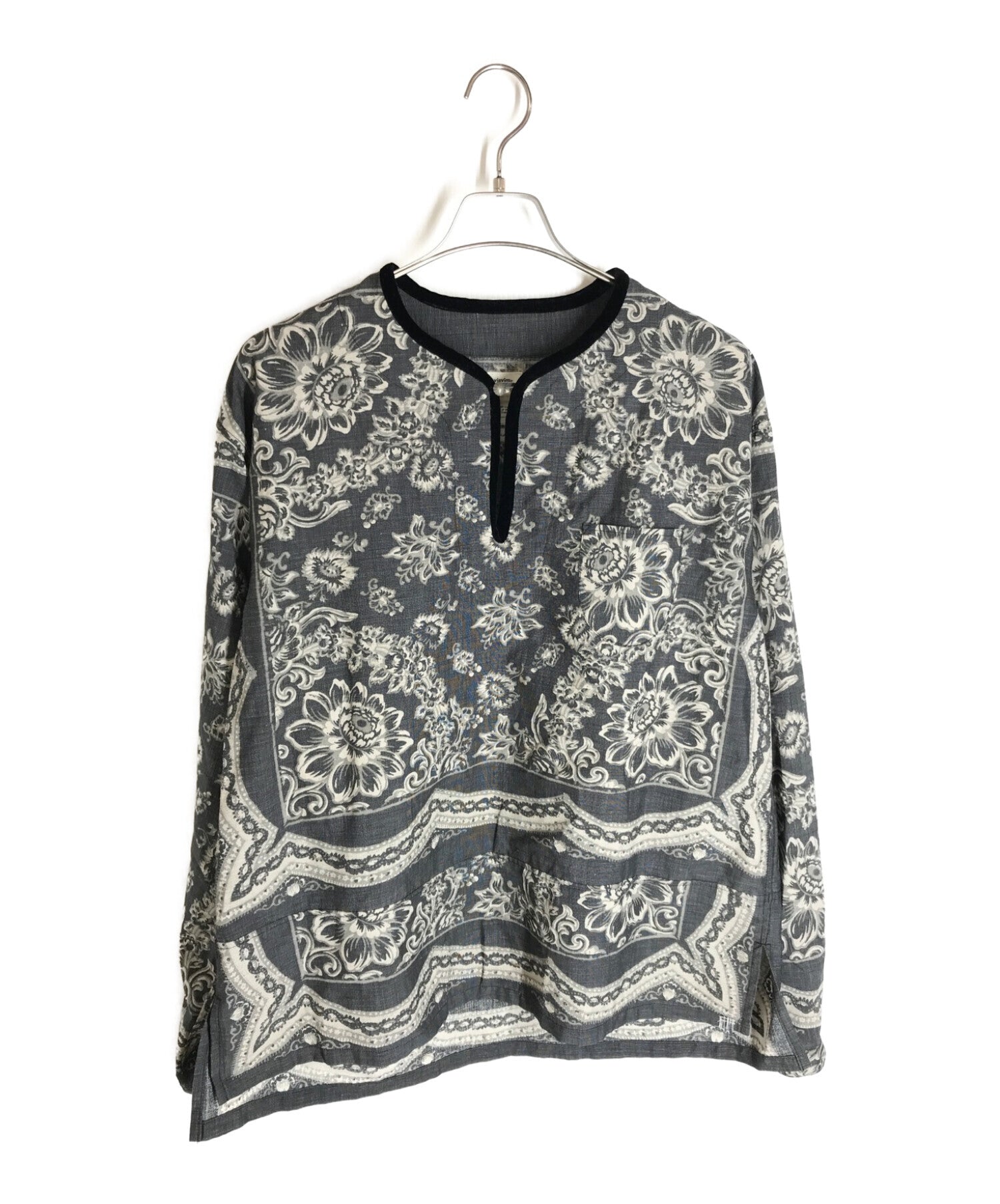 VISVIM 22SS TUNIC P.O. WILDFLOWER P.W. 0122105011013