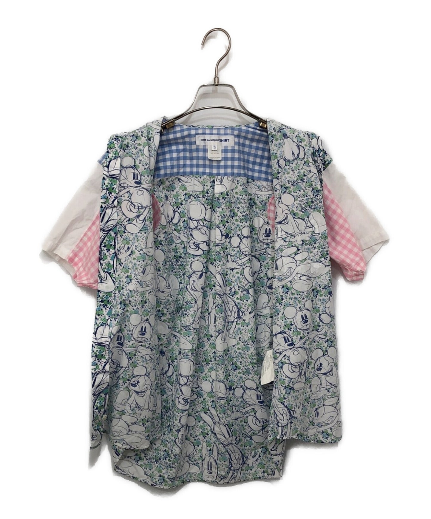 Comme des Garcons衬衫米奇合作衬衫 /整个图案