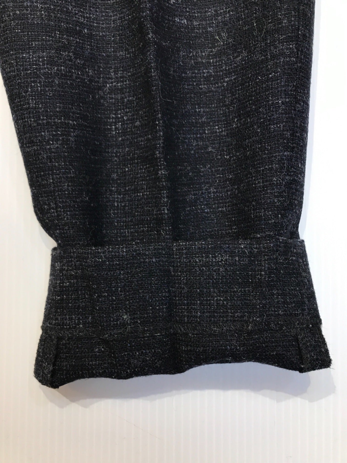 卧底混合羊毛高腰2-tuck休闲仪uct4501-2