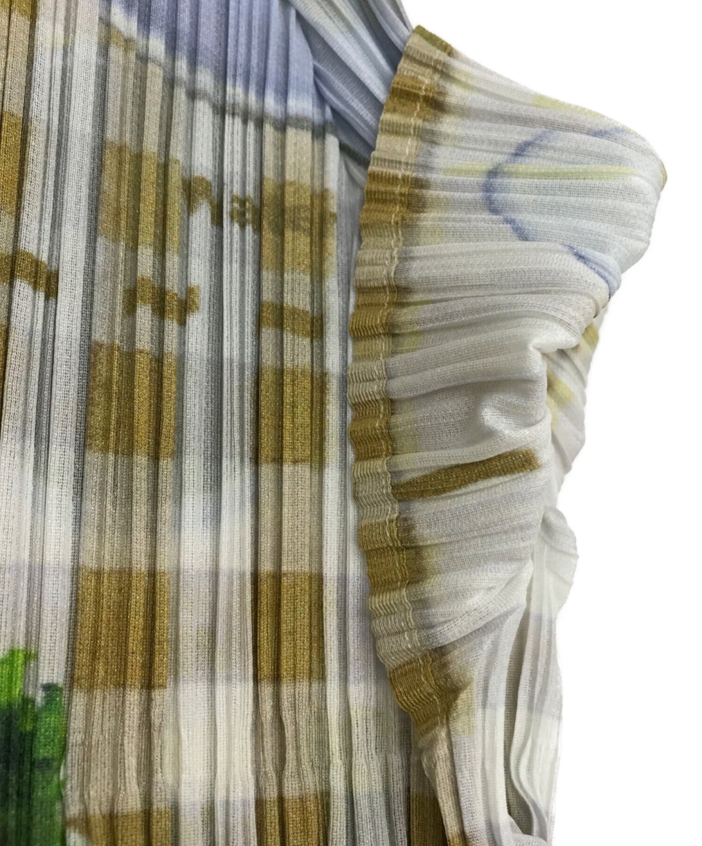 褶皱请蛋饼图案转移百褶衬衫PP71-JK821