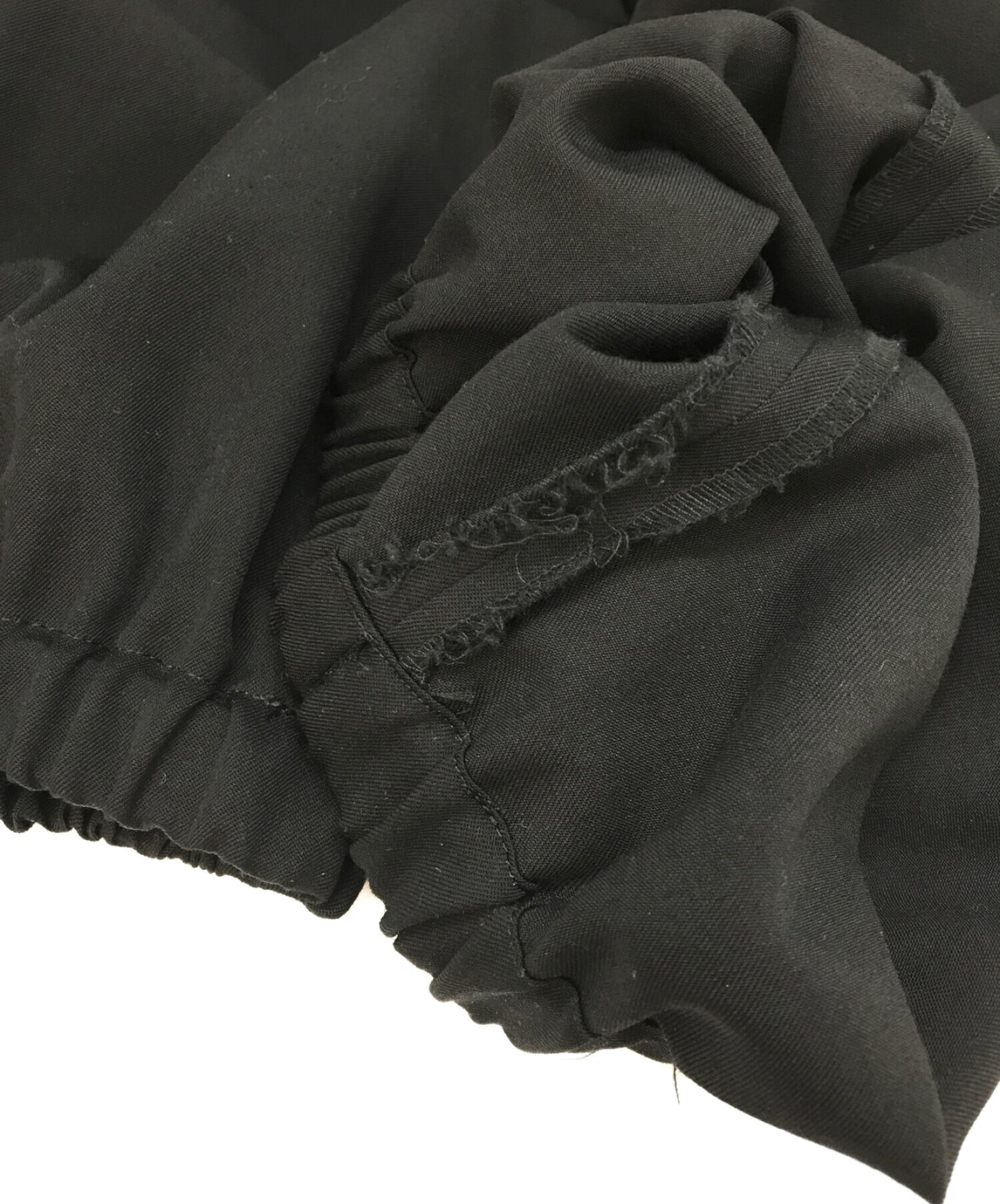 yohji yamamoto pour homme 잉크 그림 자수 바지 hn-p91-102