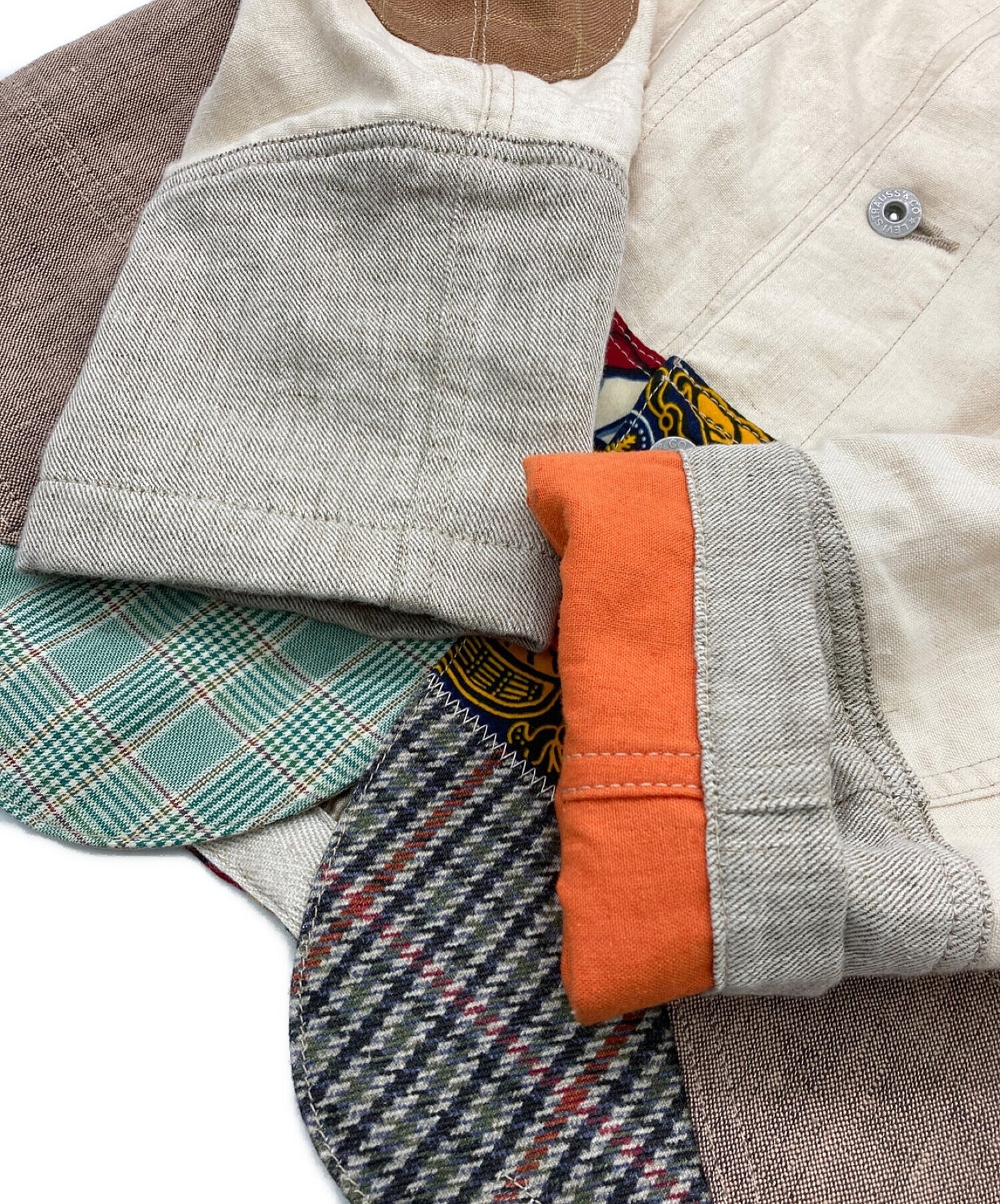 Junya Watanabe人大麻大麻帆布Levi的W NAME WQ-J206