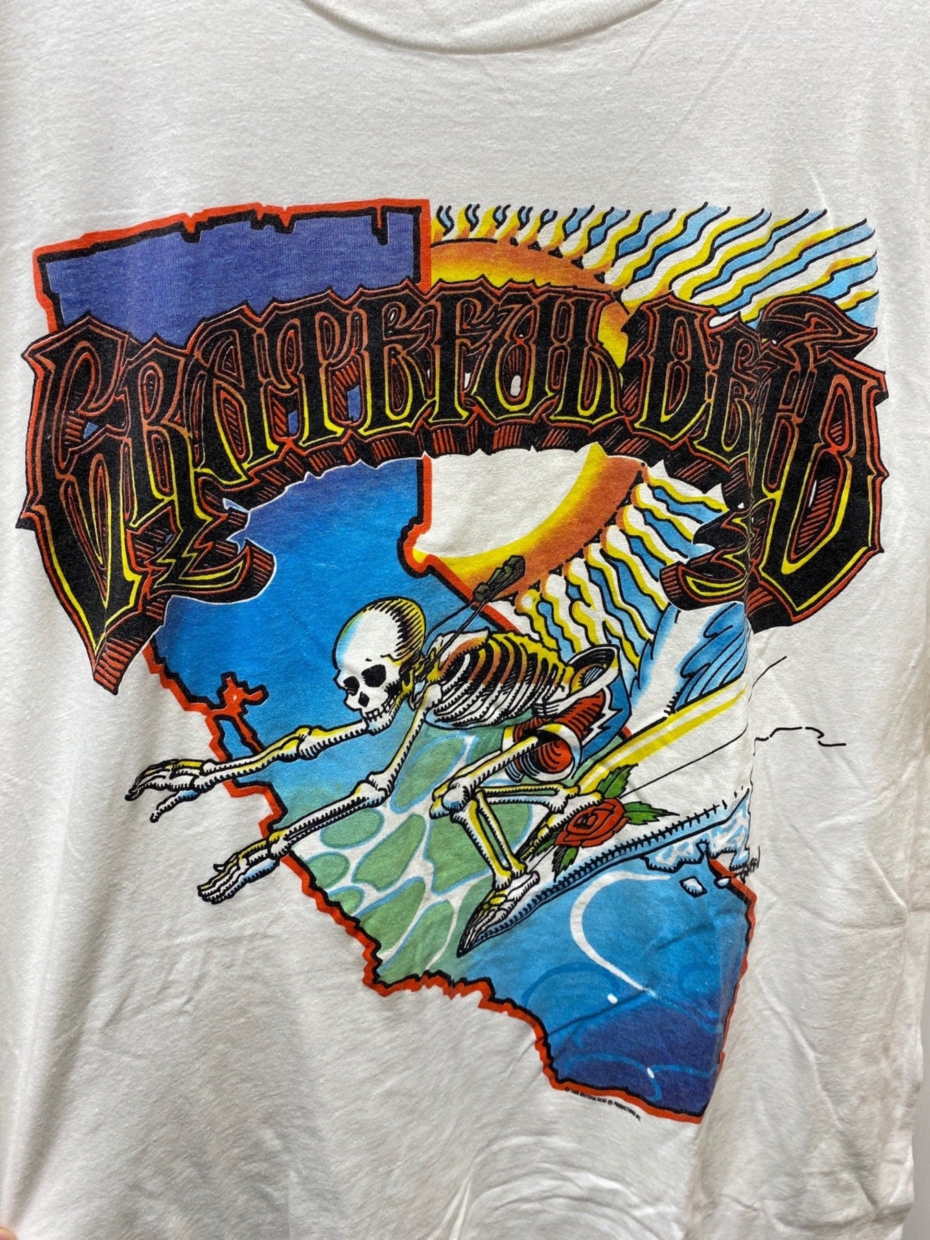 빈티지 80 년대 인쇄 티셔츠