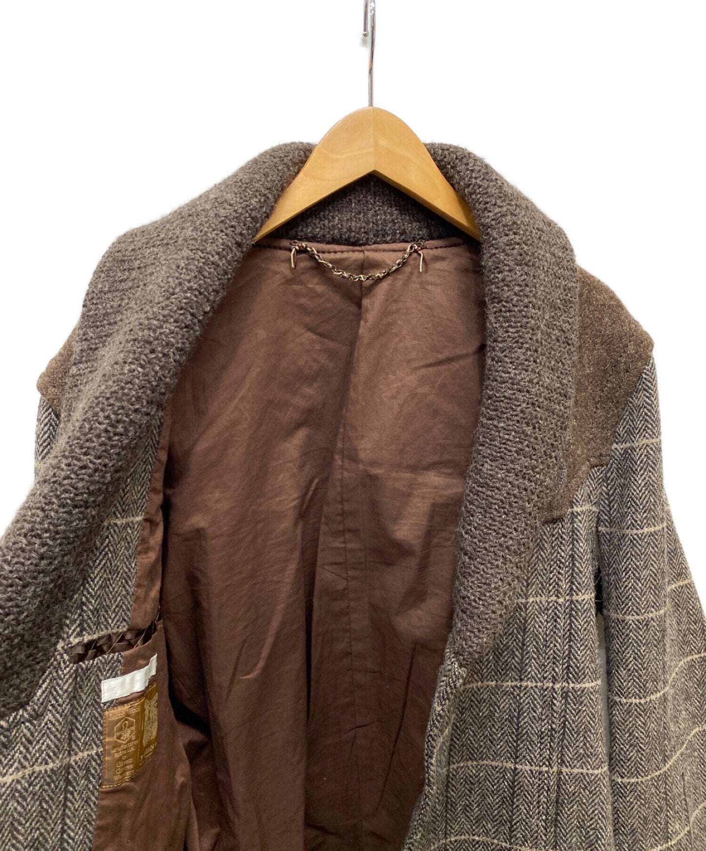 數字(n)ine 02aw“喬治”時期人字夾夾克