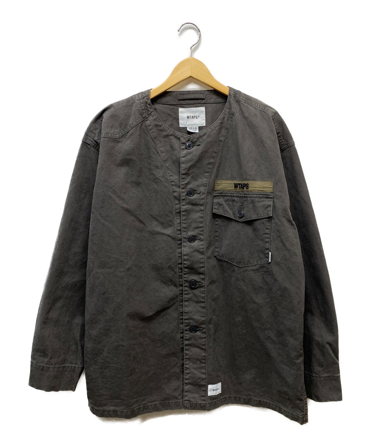 [Pre-owned] WTAPS Scout long sleeve shirt 201TQDT-SHM01