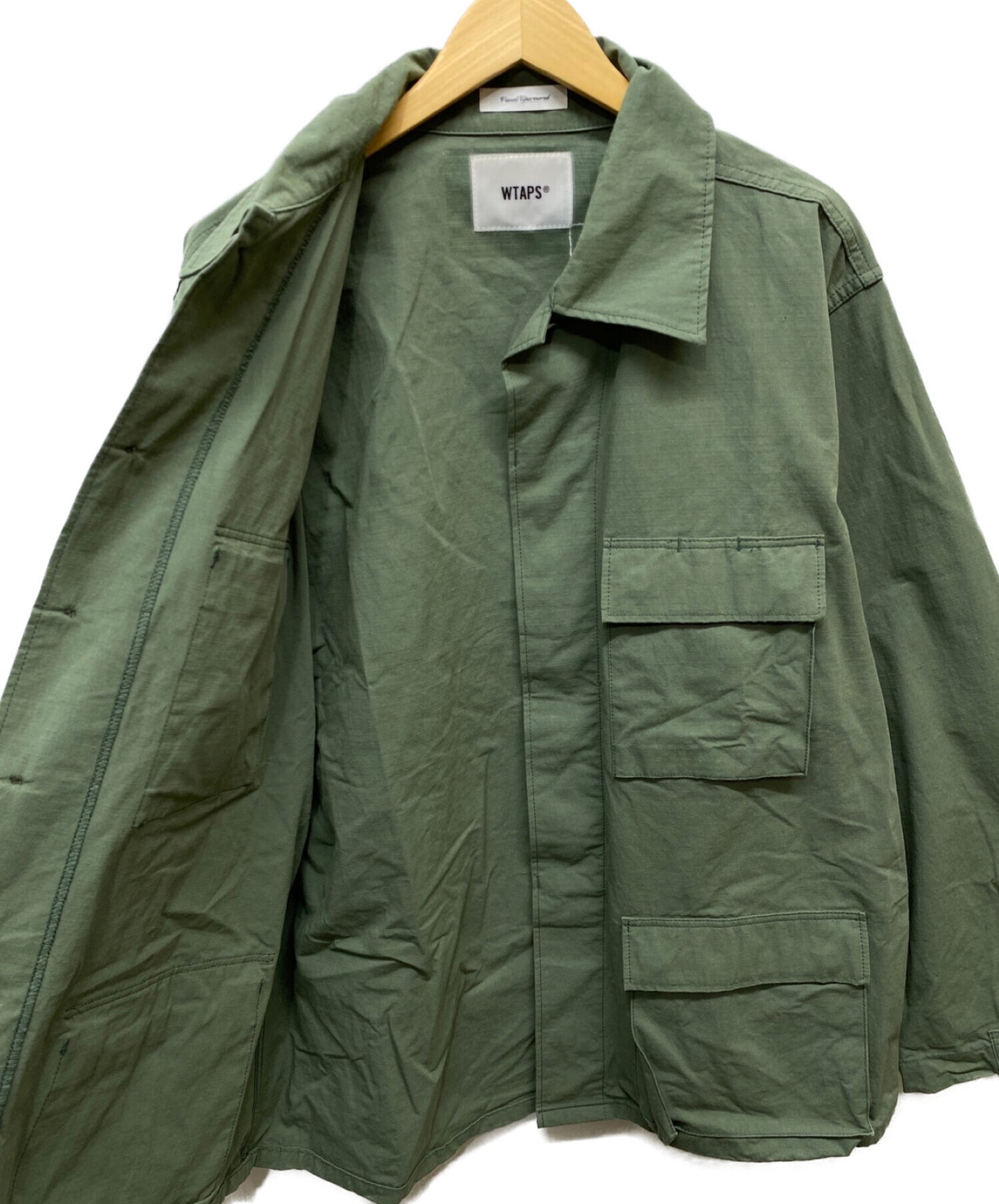 WTAPS衬衫NYCO RIPSTOP WVDT-SHM01