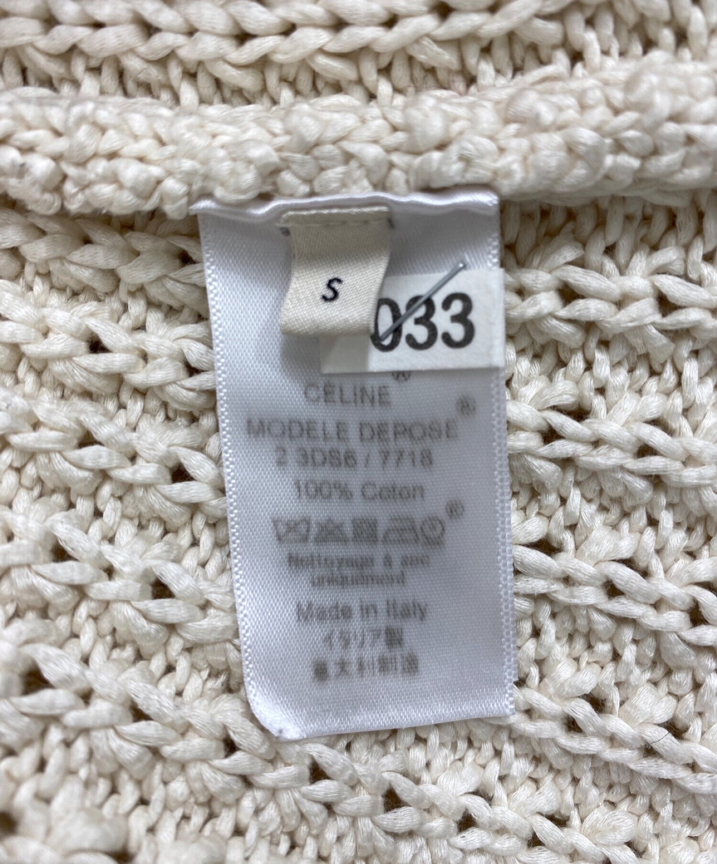 Celine Cotton Knit 2 3DS6/7718