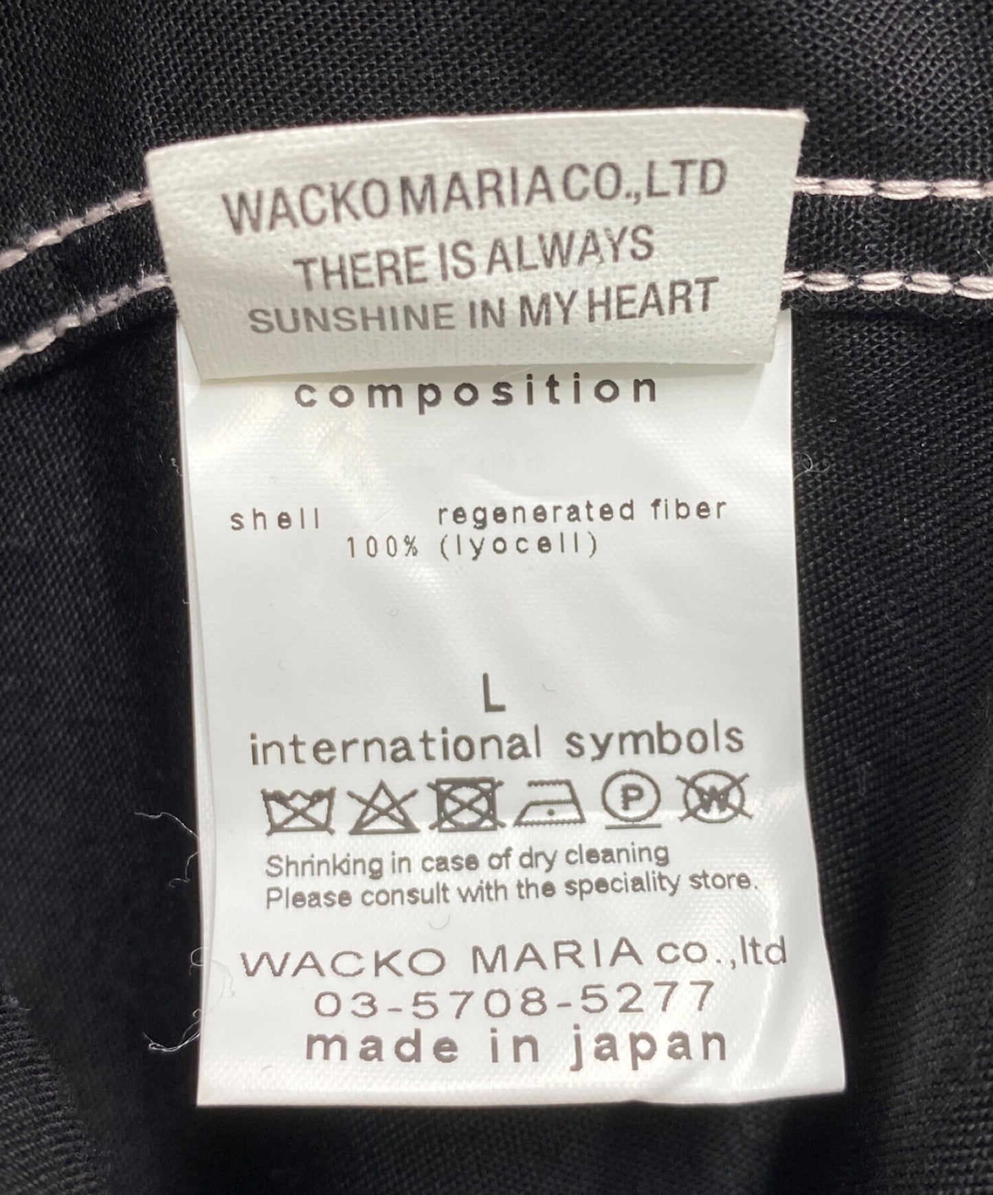 Wacko Maria三色50的襯衫
