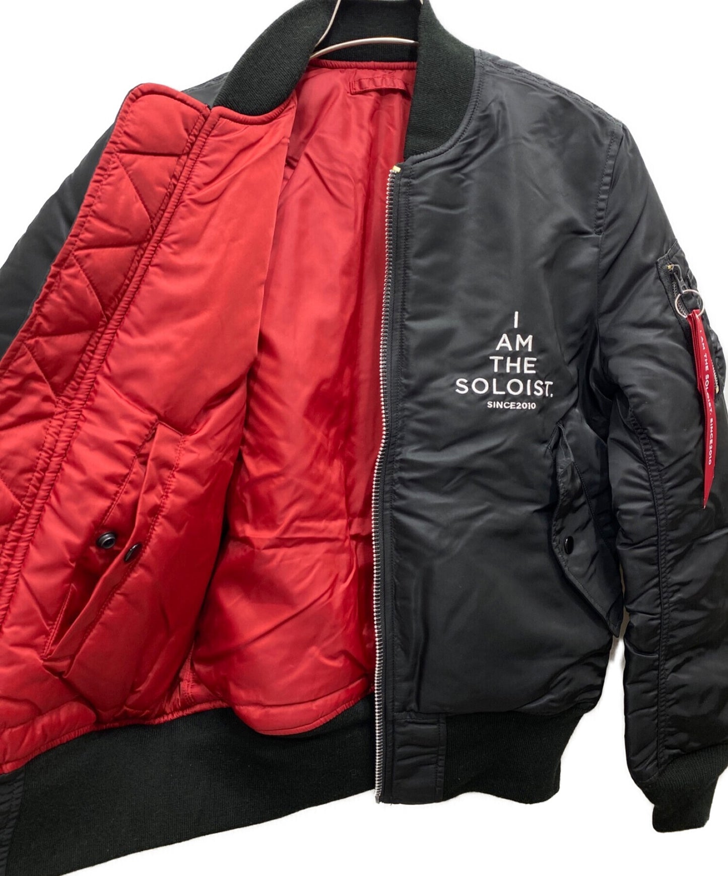 Takahiromiyashita Thesoloist. × Alpha การทำงานร่วมกัน MA-1 Jacket TA0187-8001