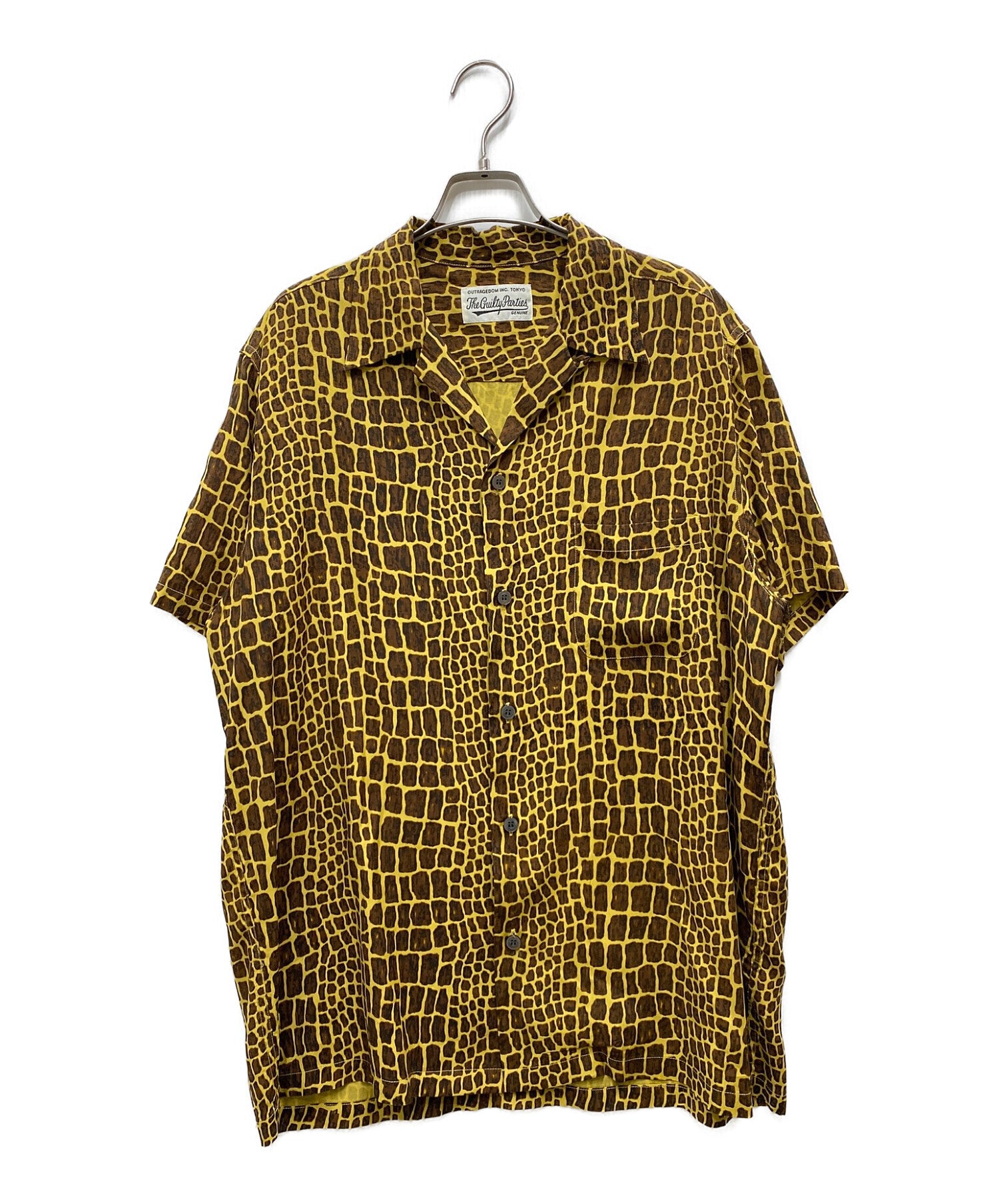 WACKO MARIA animal-print shirt