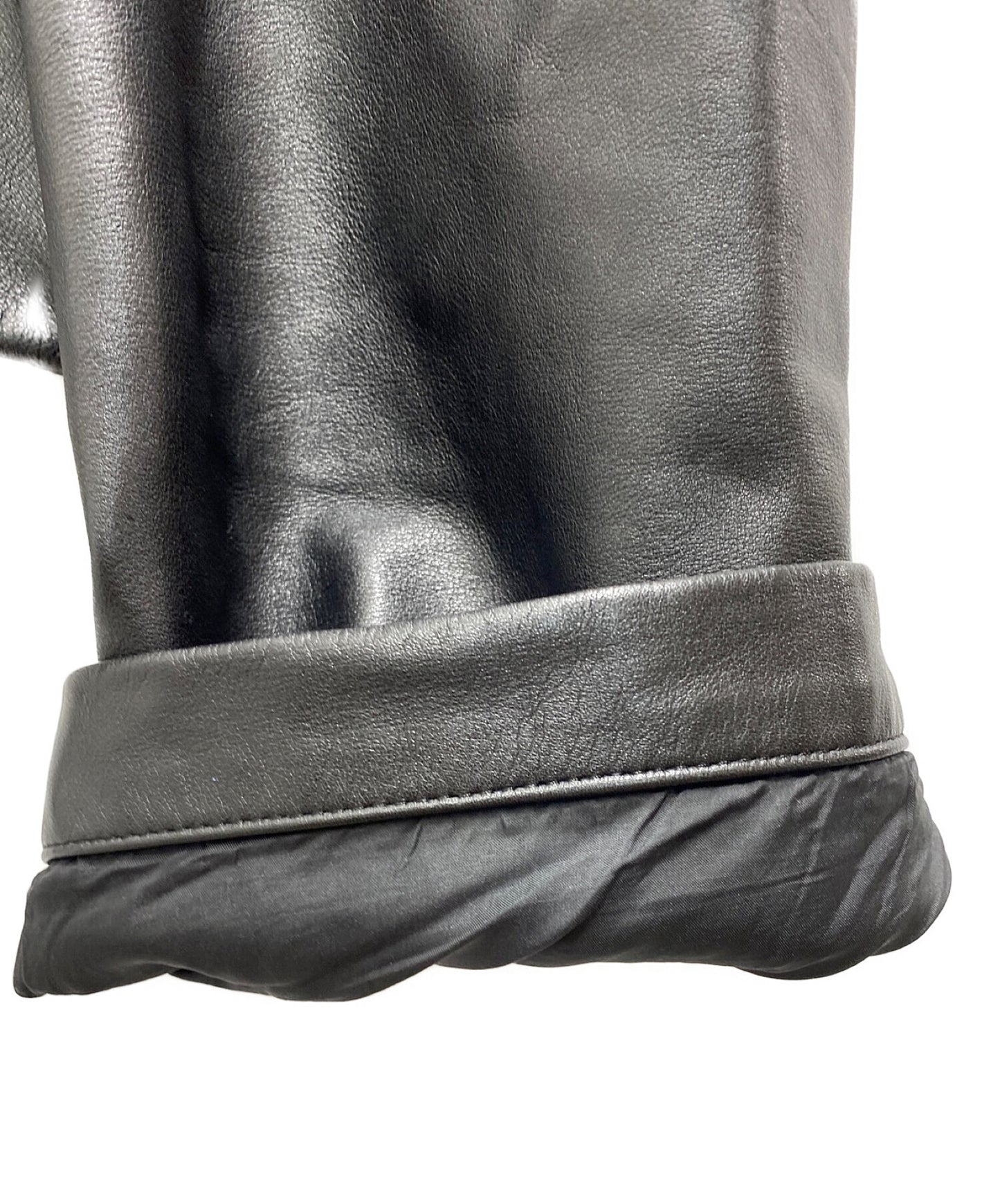 Comme des Garcons Homme Plus 가죽 Sarouel 바지 PL-P062