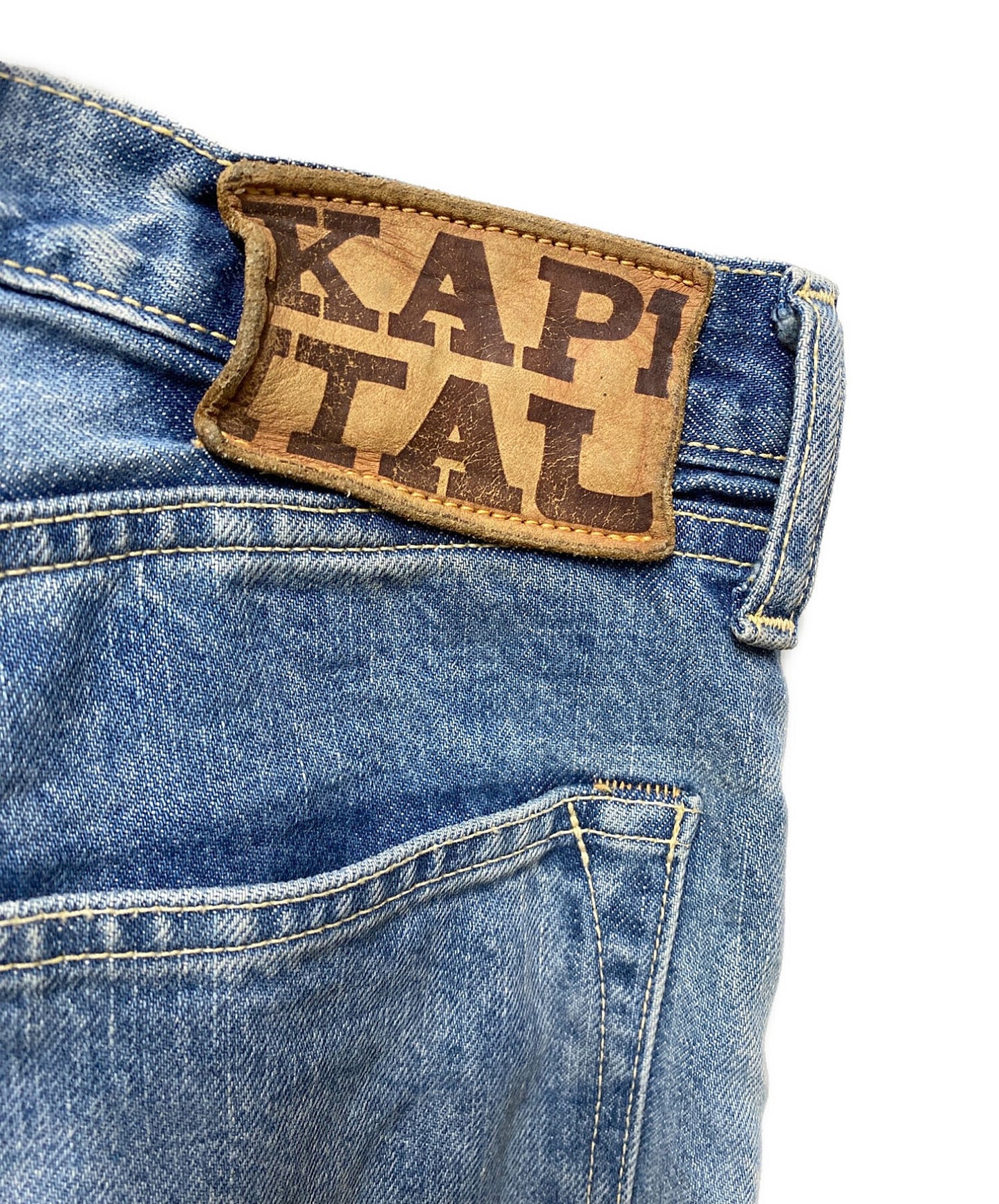 kapital 14oz牛仔布5p猴子思科EK-1174