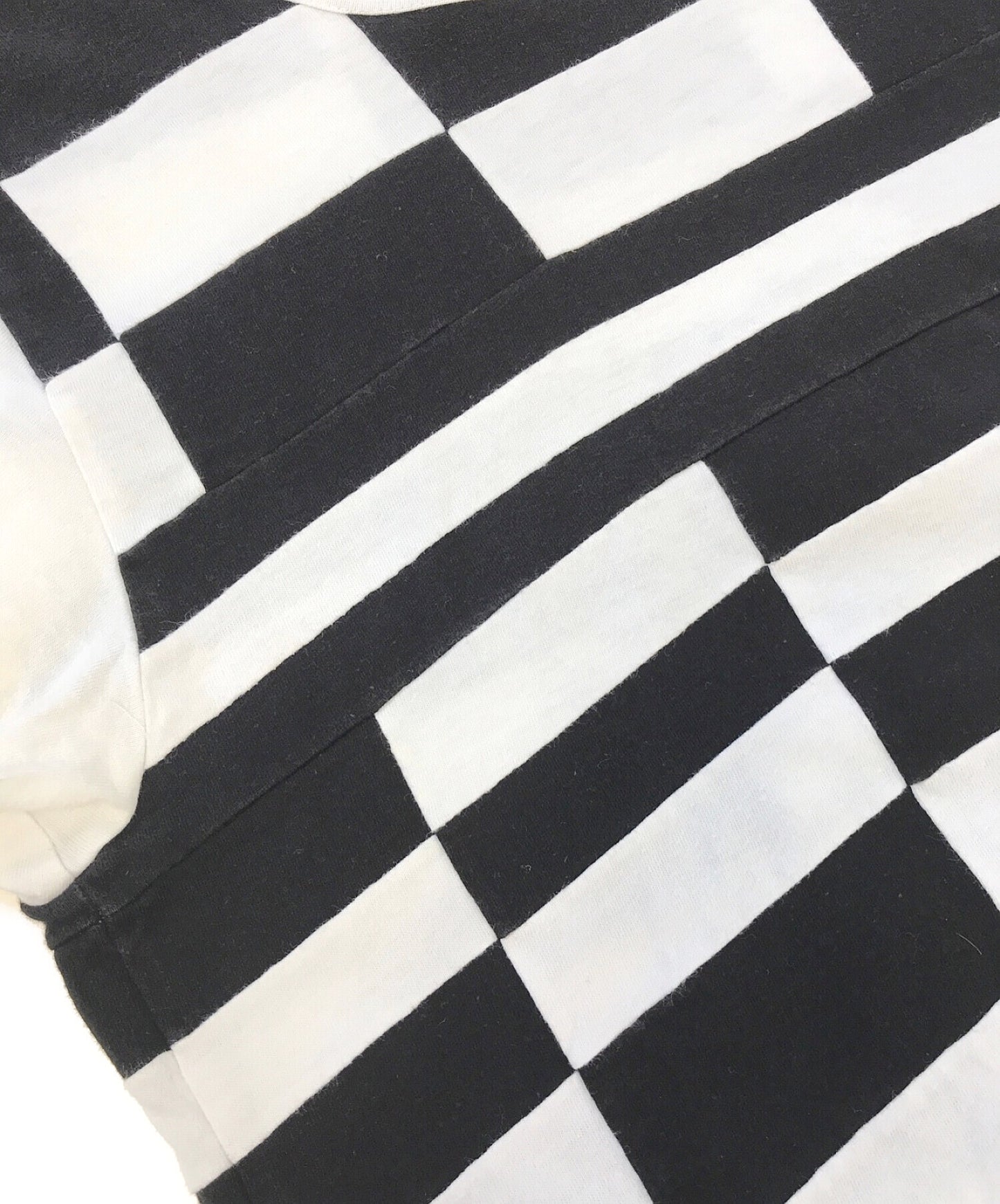 Comme des Garcons檢查拼布T卹GE-T059