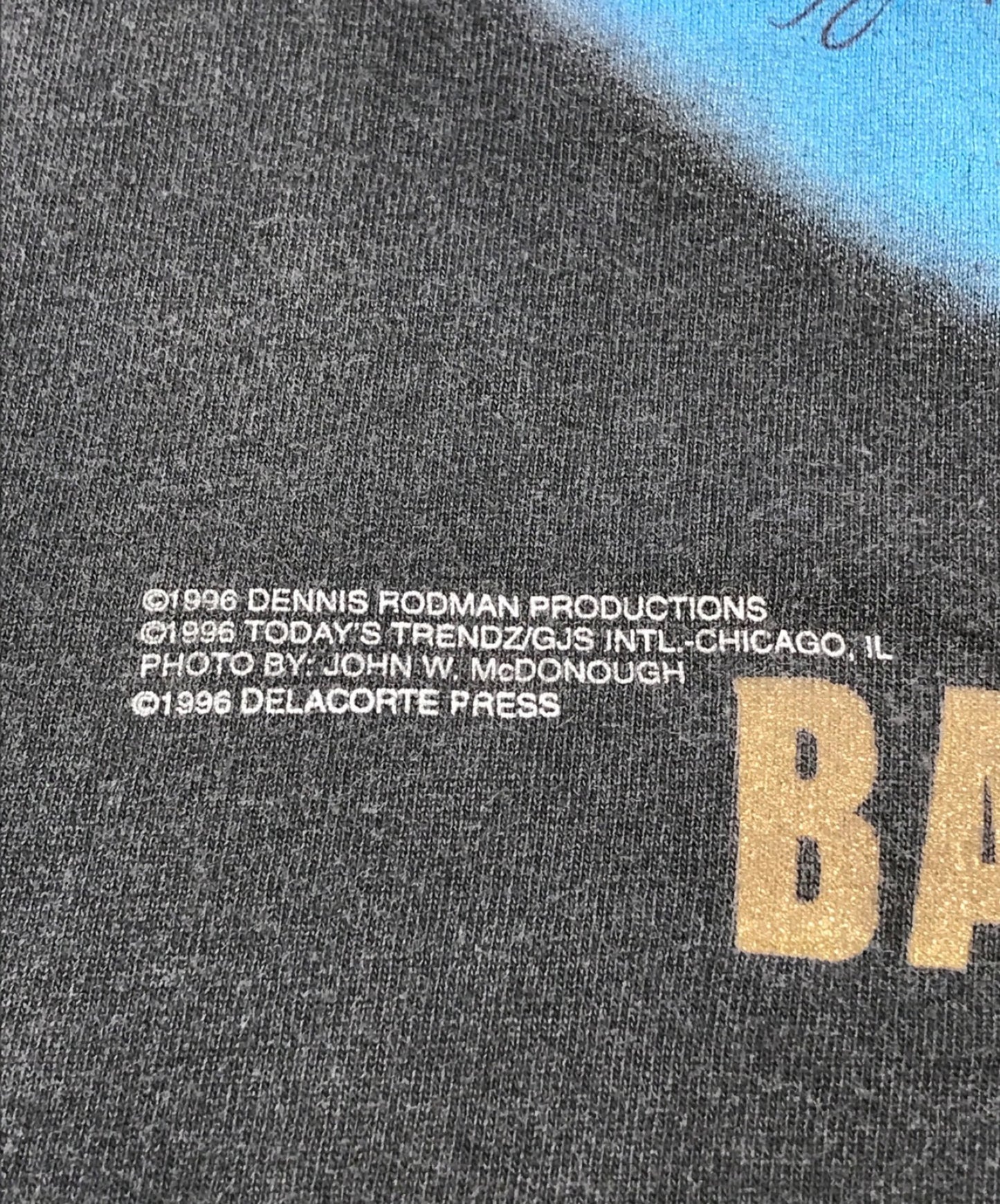 復古T卹90年代Dennis Rodman Tee