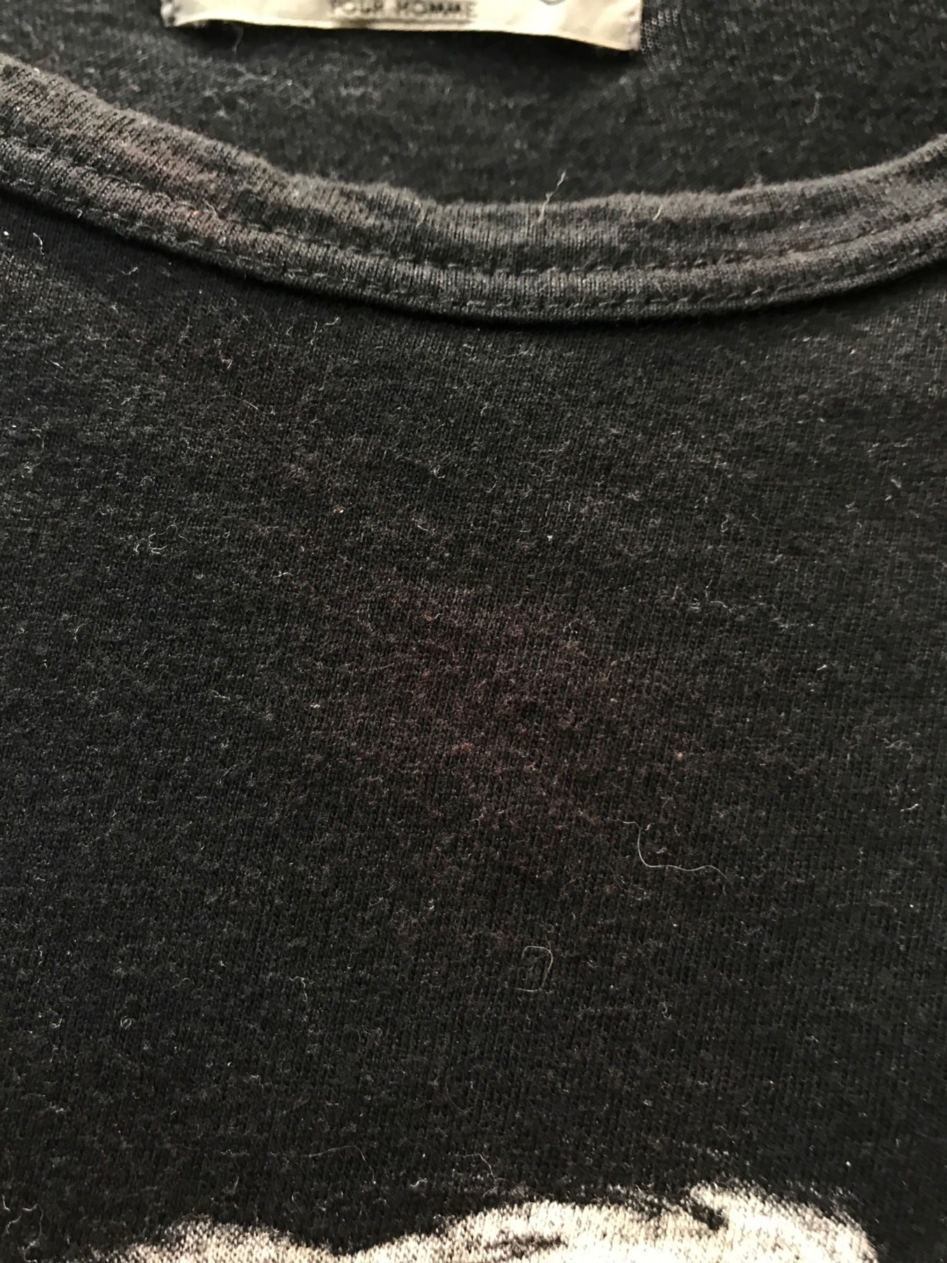 Yohji Yamamoto 사무라이 프린트 티셔츠 HK-T06-073