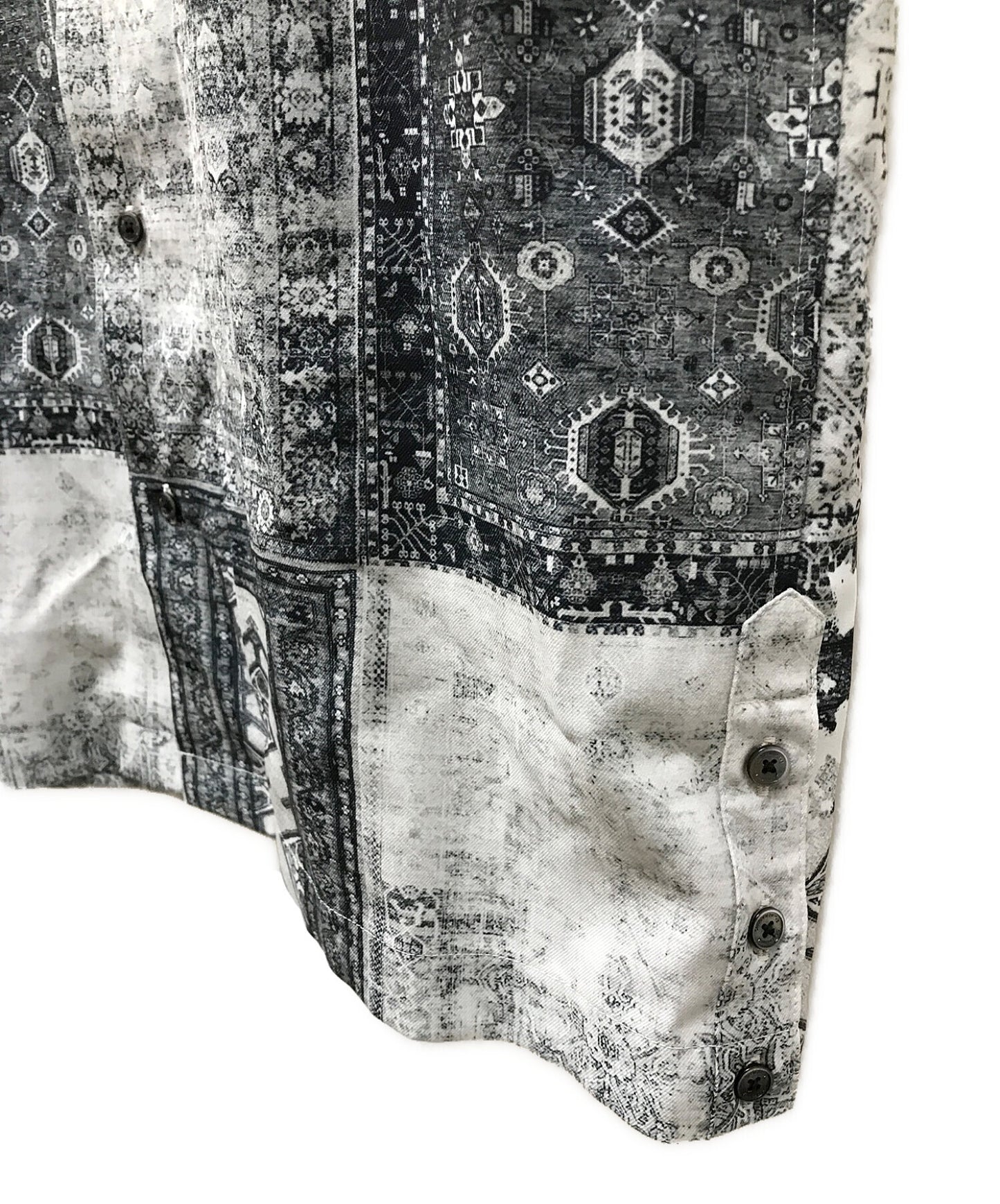 불일치 개인 데이터 프린트 셔츠/오픈 칼라 셔츠 cotdsh-122e의 어린이