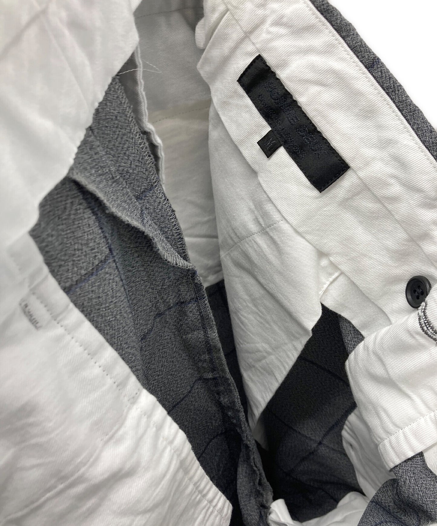 Comme des Garcons Homme Deux Check Pants Di-P003