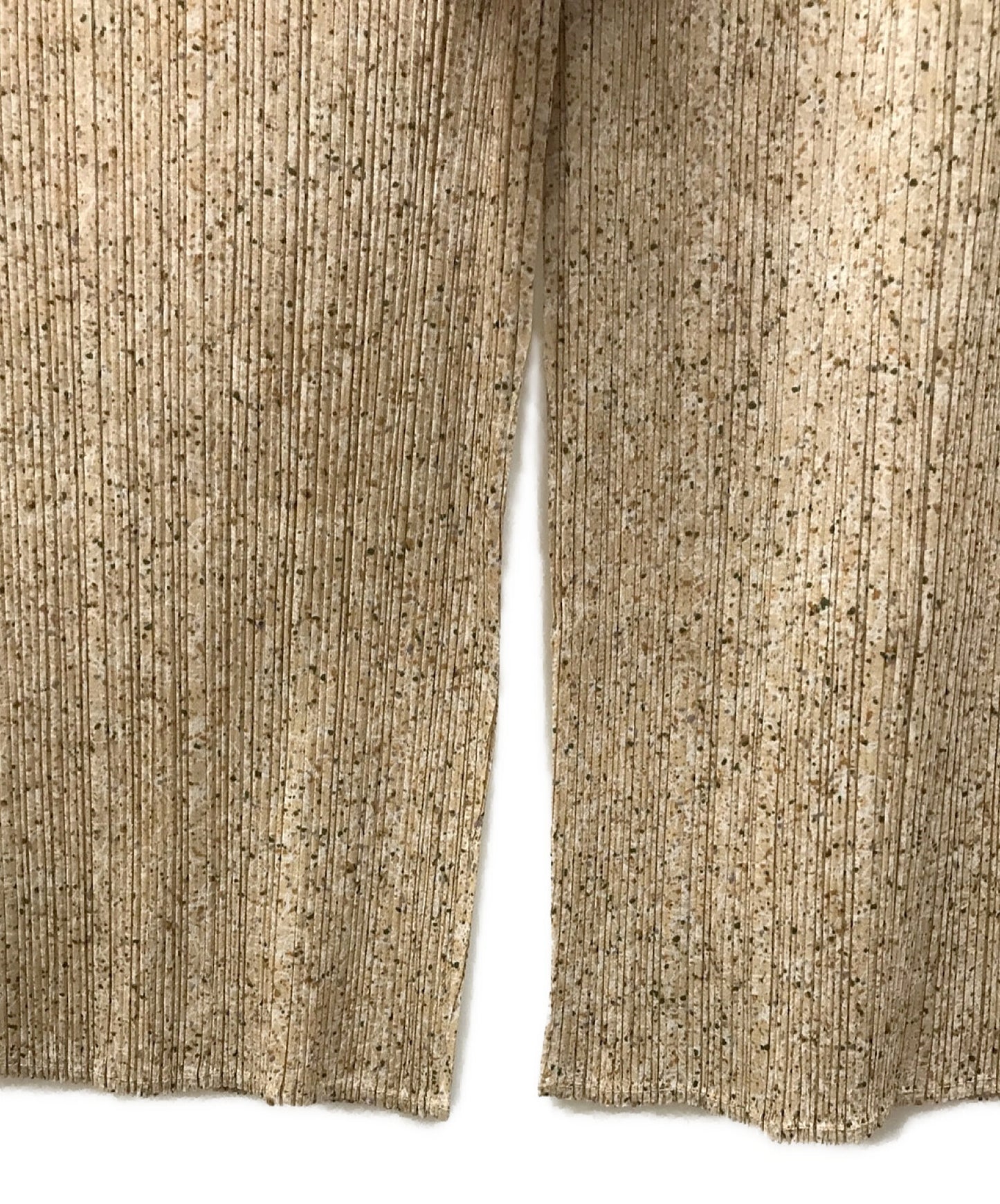 Pleats请带有全面图案PP92-JF041 PP92-JF041的百褶裤子