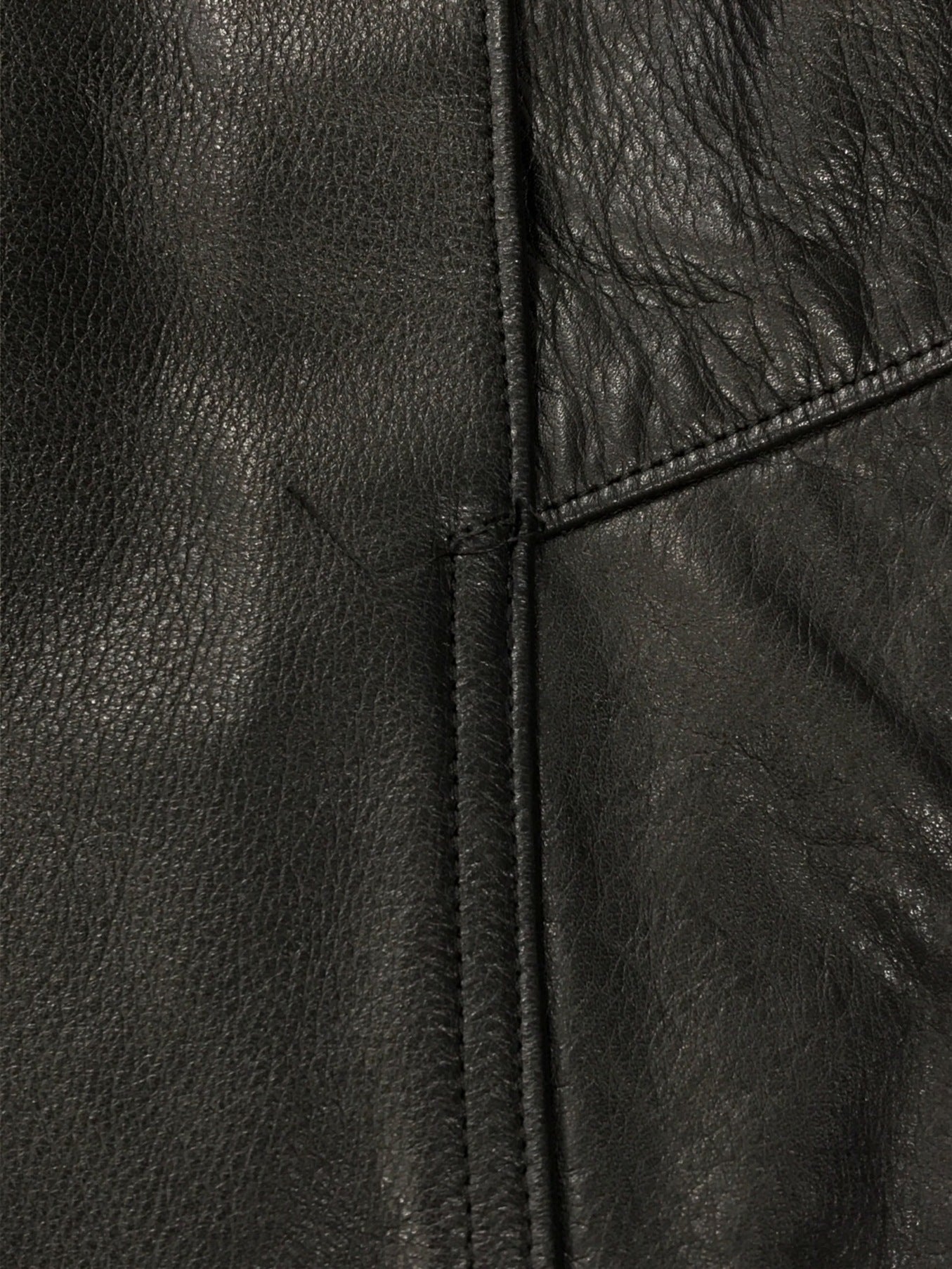 현상 가죽 라이더 민소매 조끼 재킷 스터드 Illjkt-105