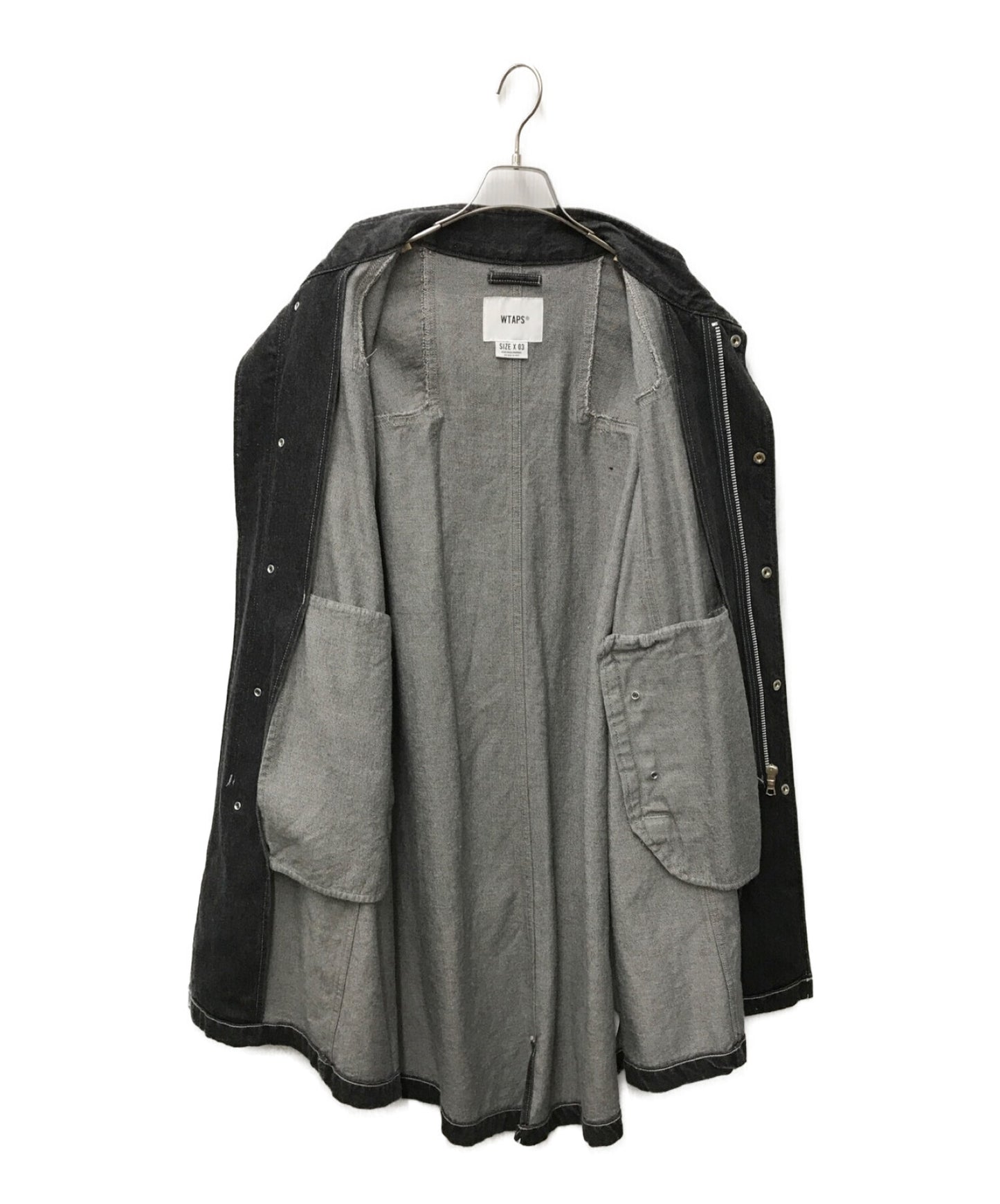 WTAPS THOMPSON夹克鱼尾牛仔外套211WVDT-JKM02