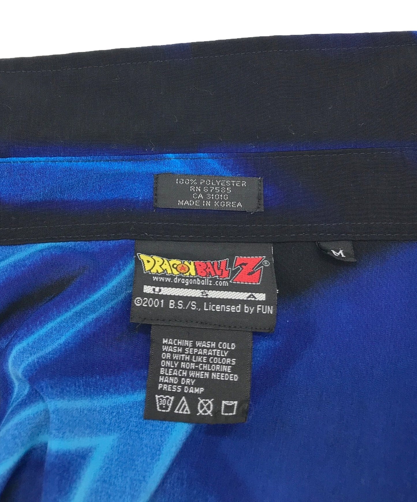 二手龙珠官方衬衫短袖衬衫