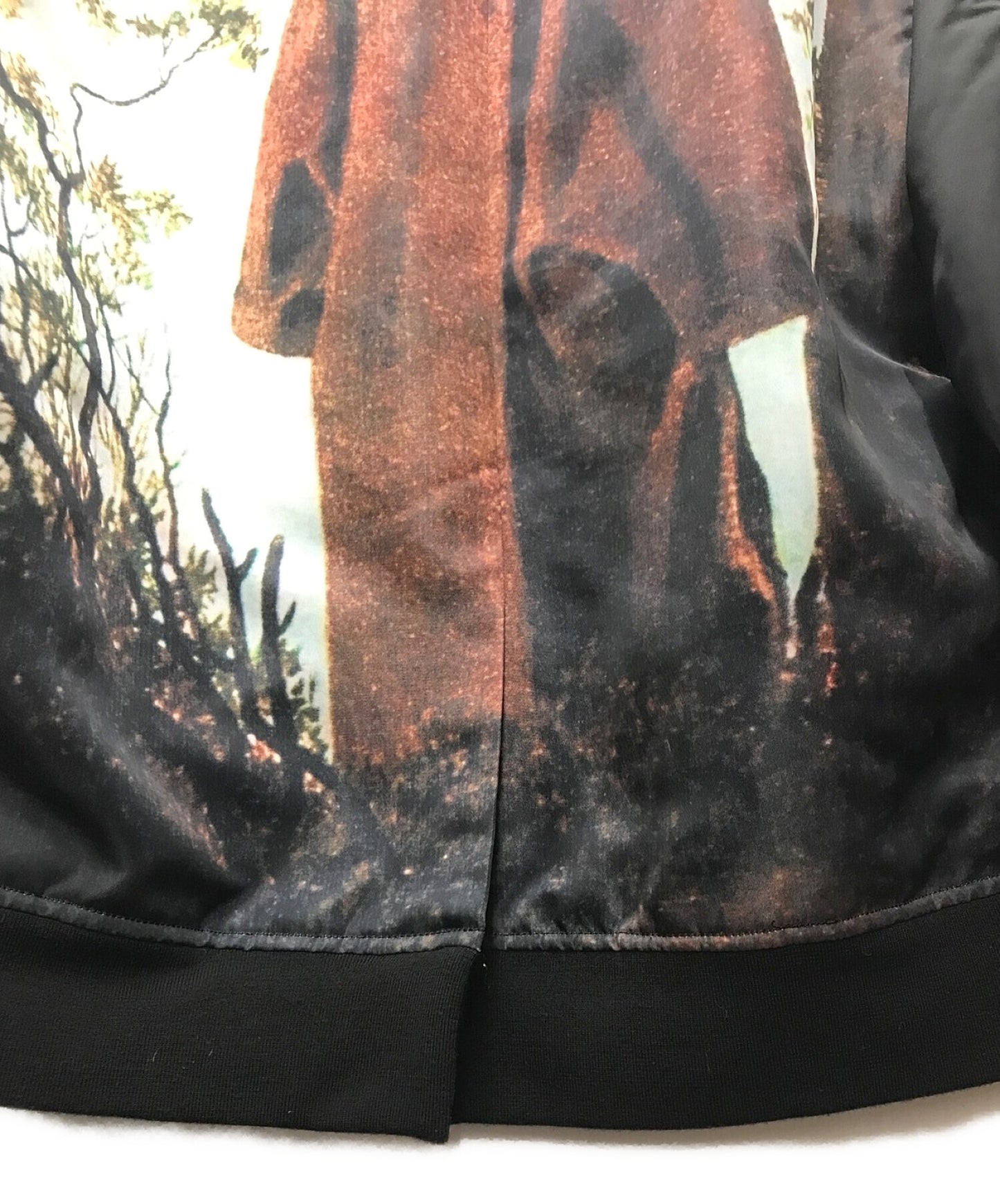 비밀 그래픽 MA-1 재킷 군 재킷 JUW4202-2