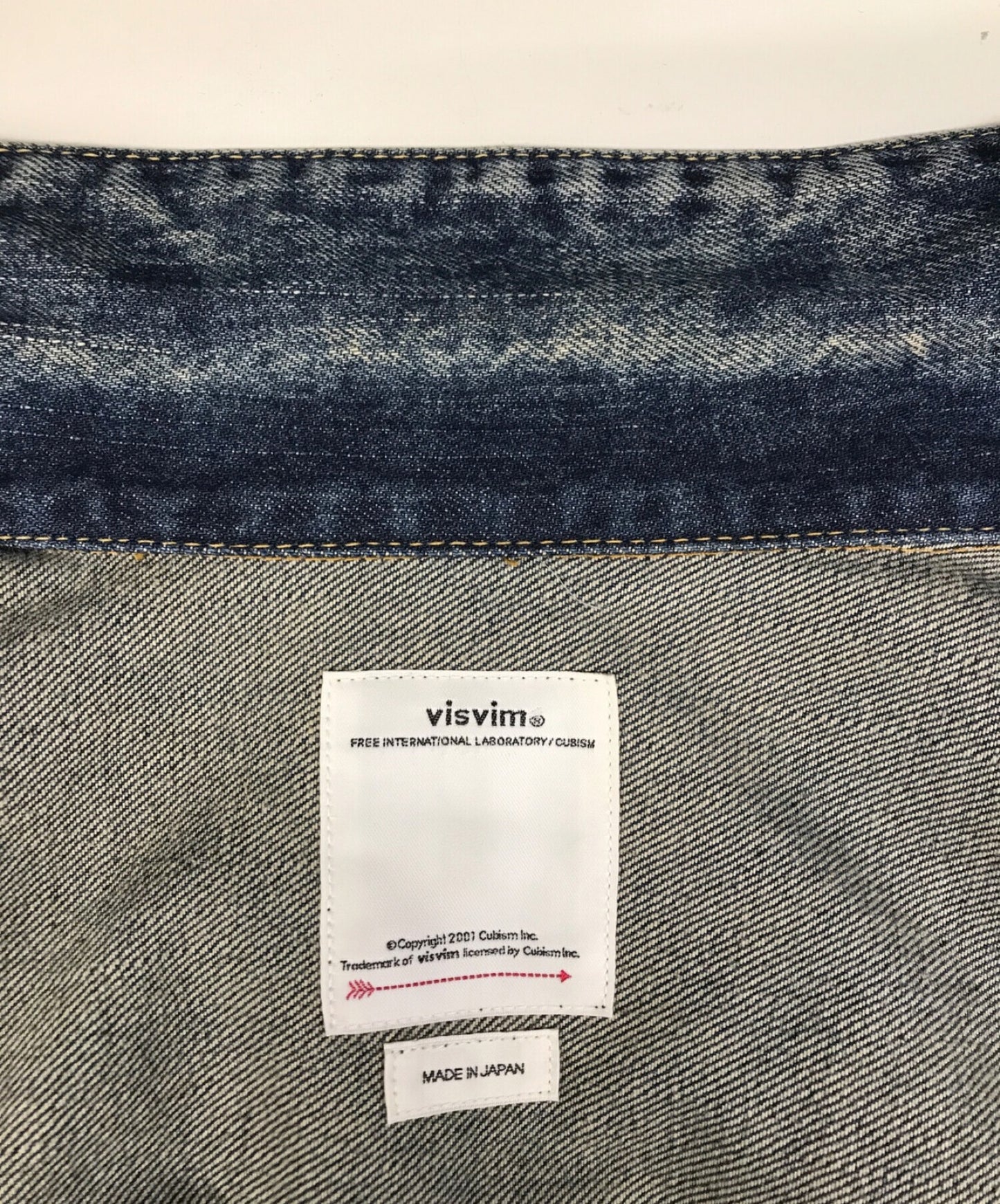 Visvim第二類牛仔夾克0119205006004