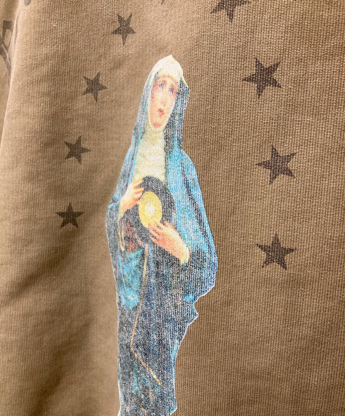 Wacko Maria背部印刷N-1甲板夾克軍事夾克