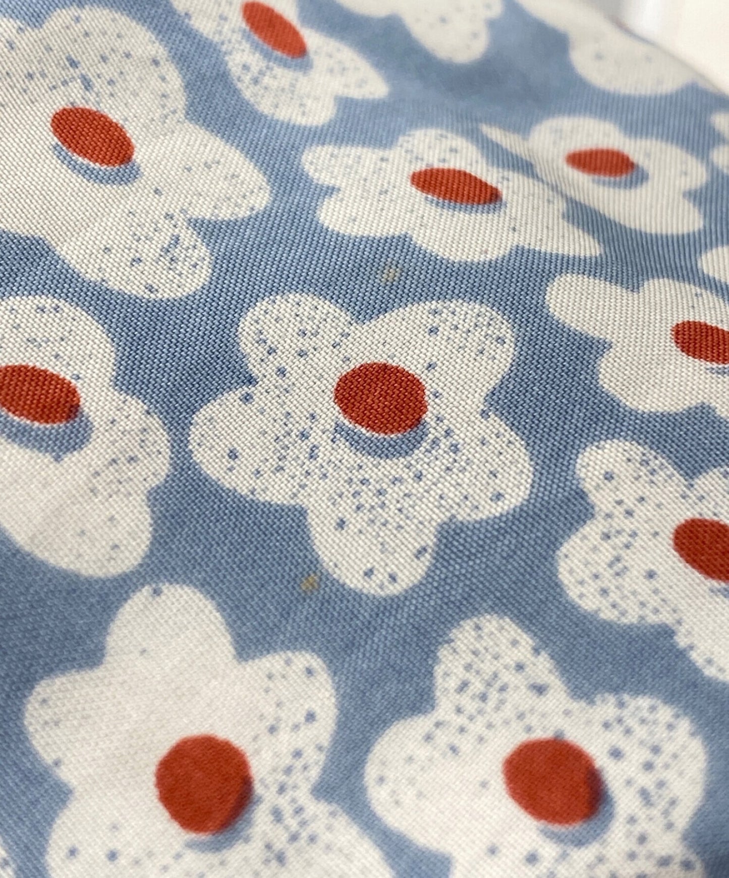 Comme des Garcons Homme Plus 94SS Smart Boy 기간 꽃 무늬 실크 블루슨 PJ-10730