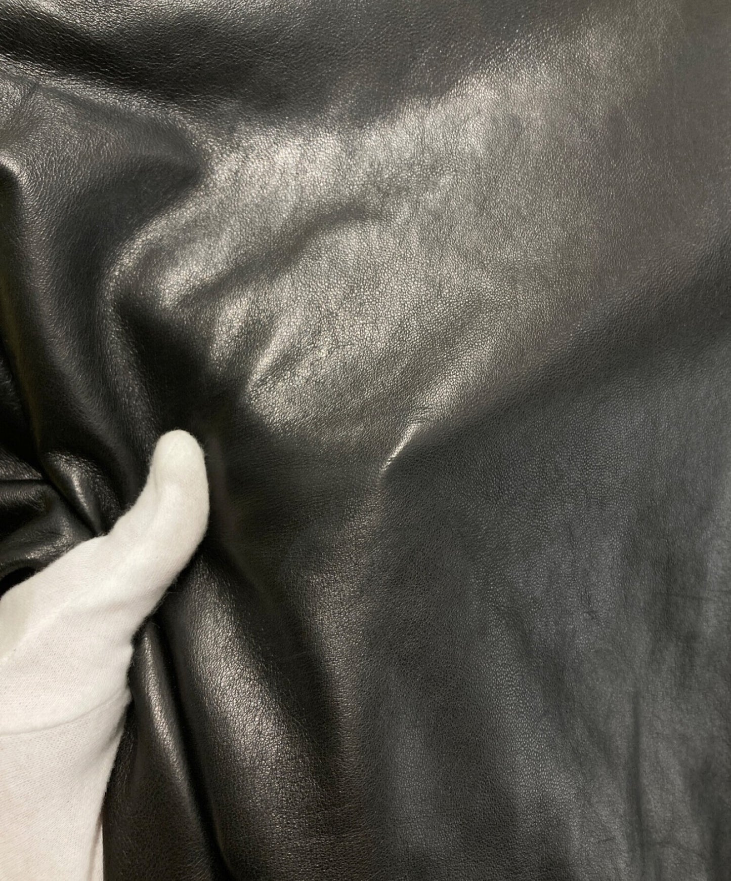 RAF SIMONS 더블 지퍼 가죽 재킷