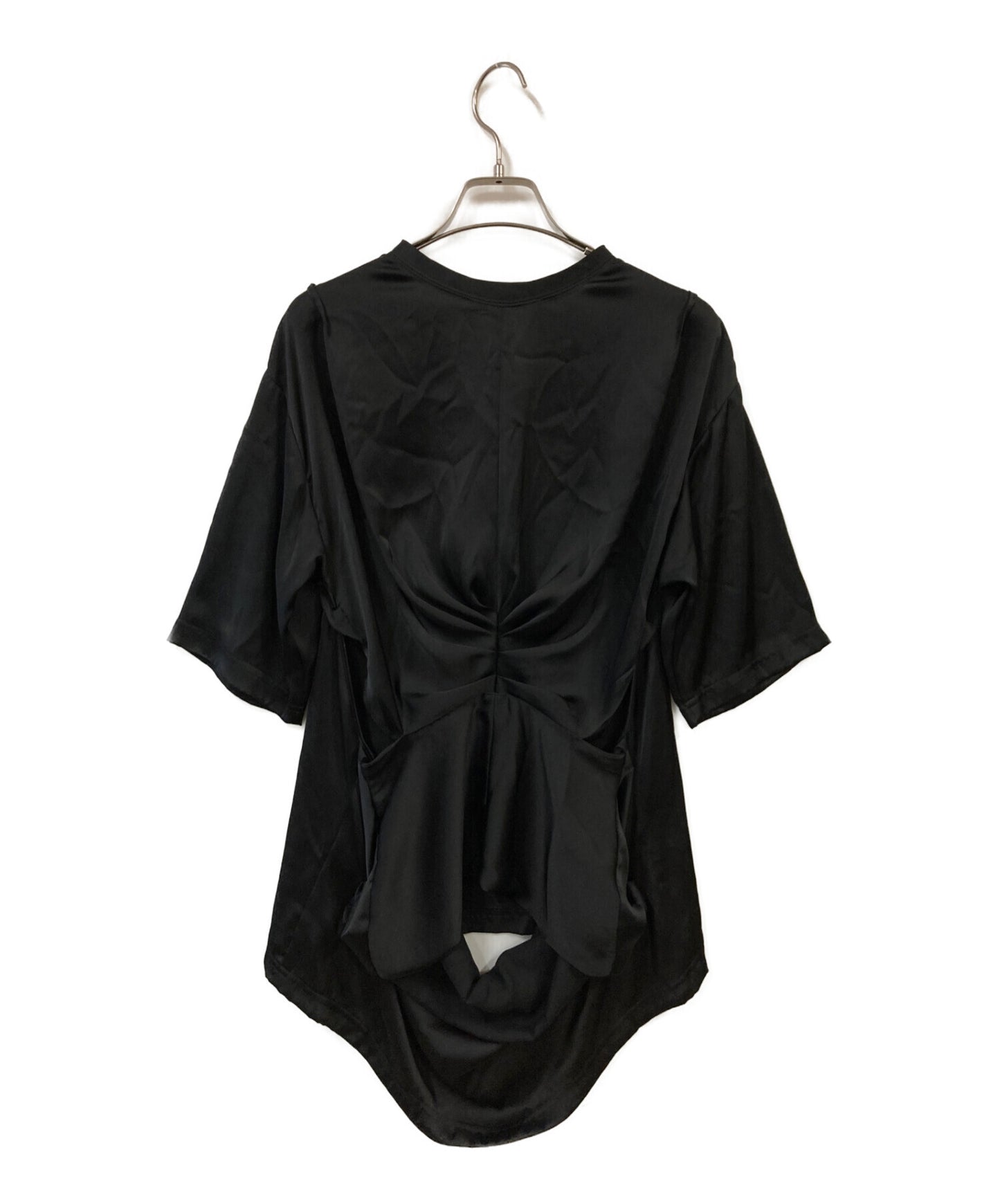 비밀 손상된 드레이프 블라우스 UC1B1411