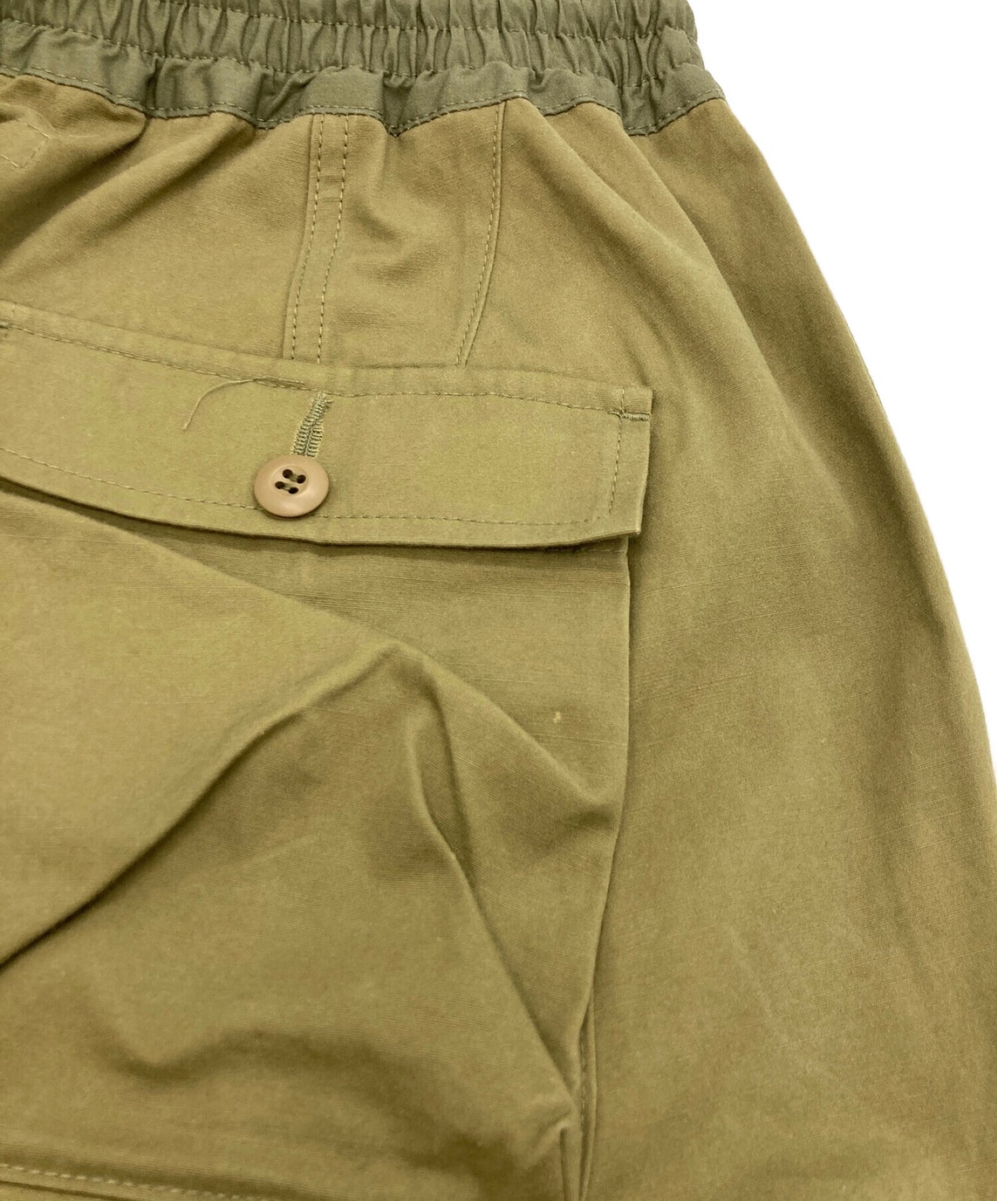 Junya Watanabe Man 면화 날씨화물 유형 Sarouel 바지 Wi-P020