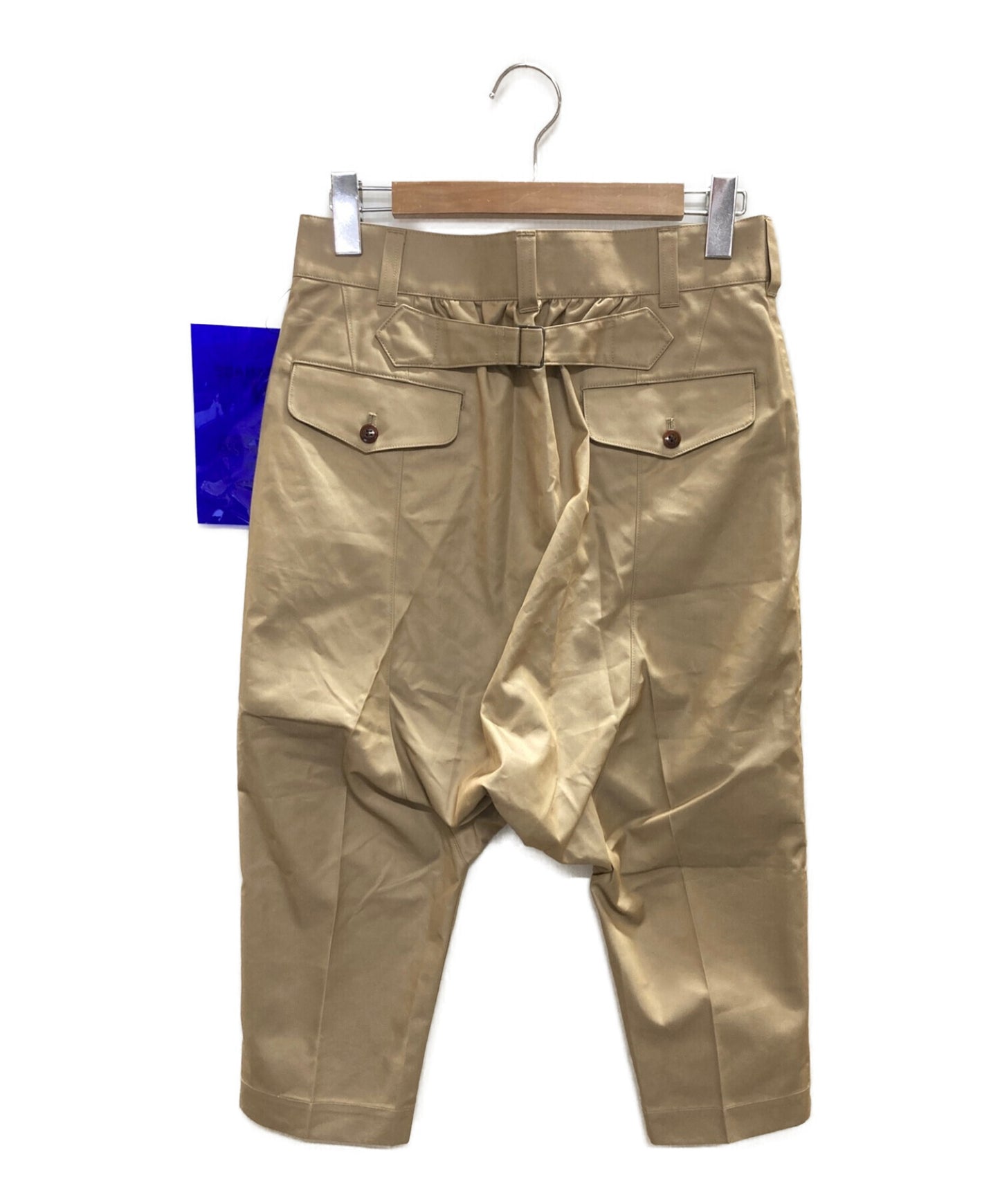 Junya Watanabe Man棉花Ester Gaber Sarouel Pants Wi-P053