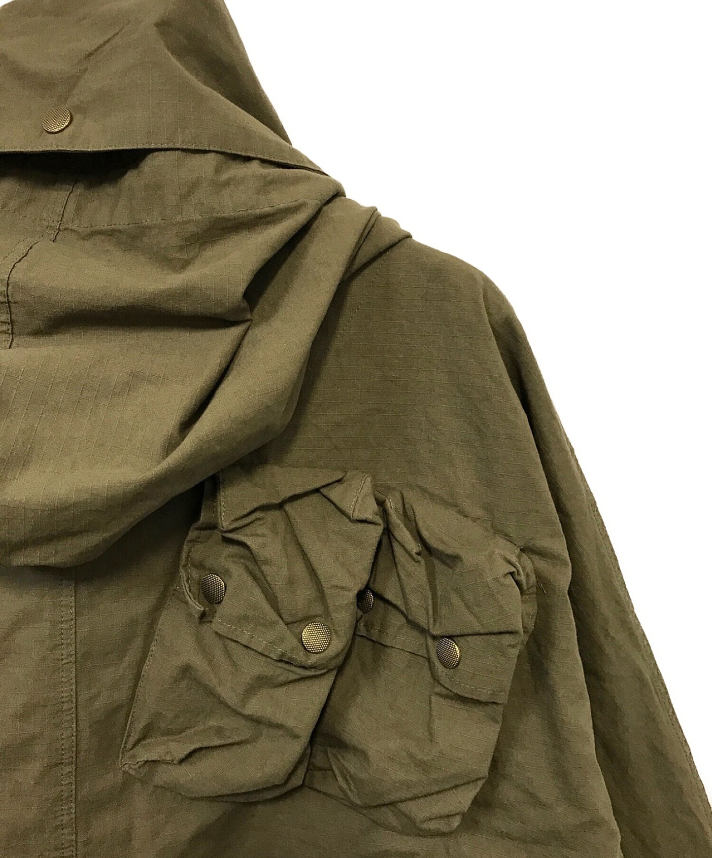 Kapital Ripstop 알파인 링 코트 K2104SP123