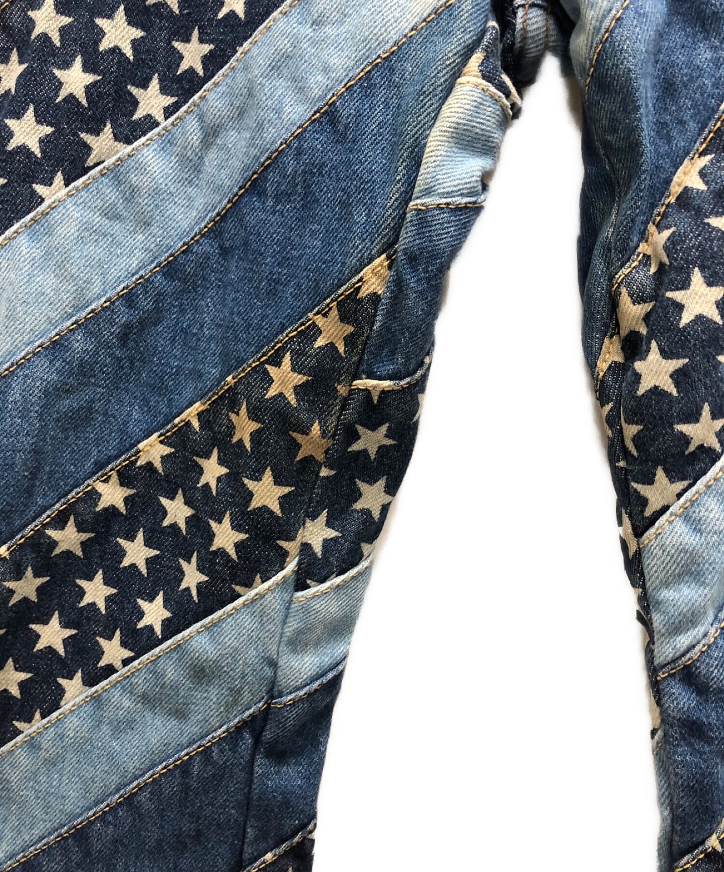 歇斯底里的魅力重建牛仔褲