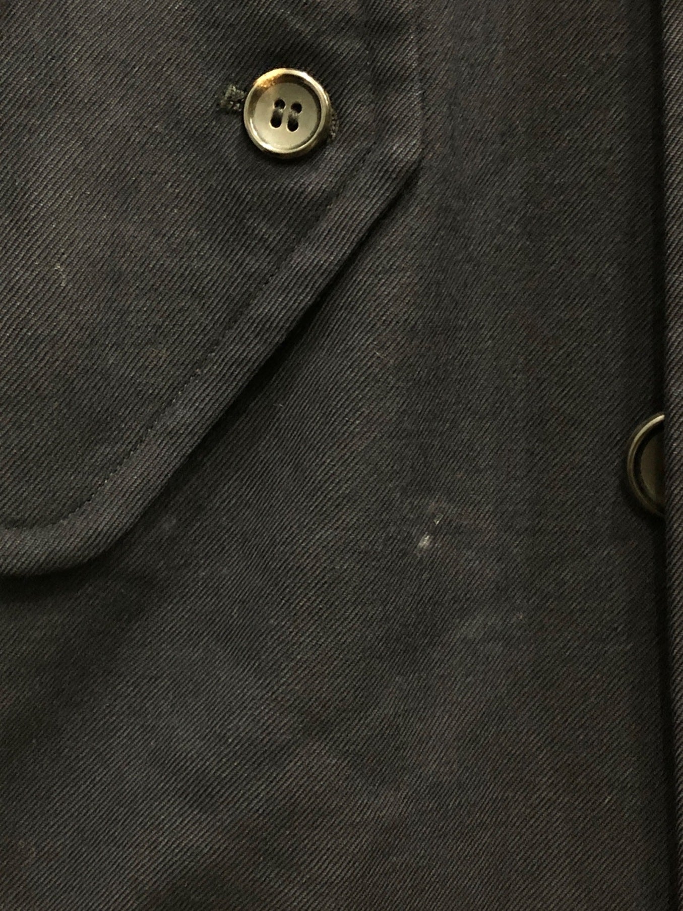 Comme des garcons homme plus wool gaber trench coat pc-04011m