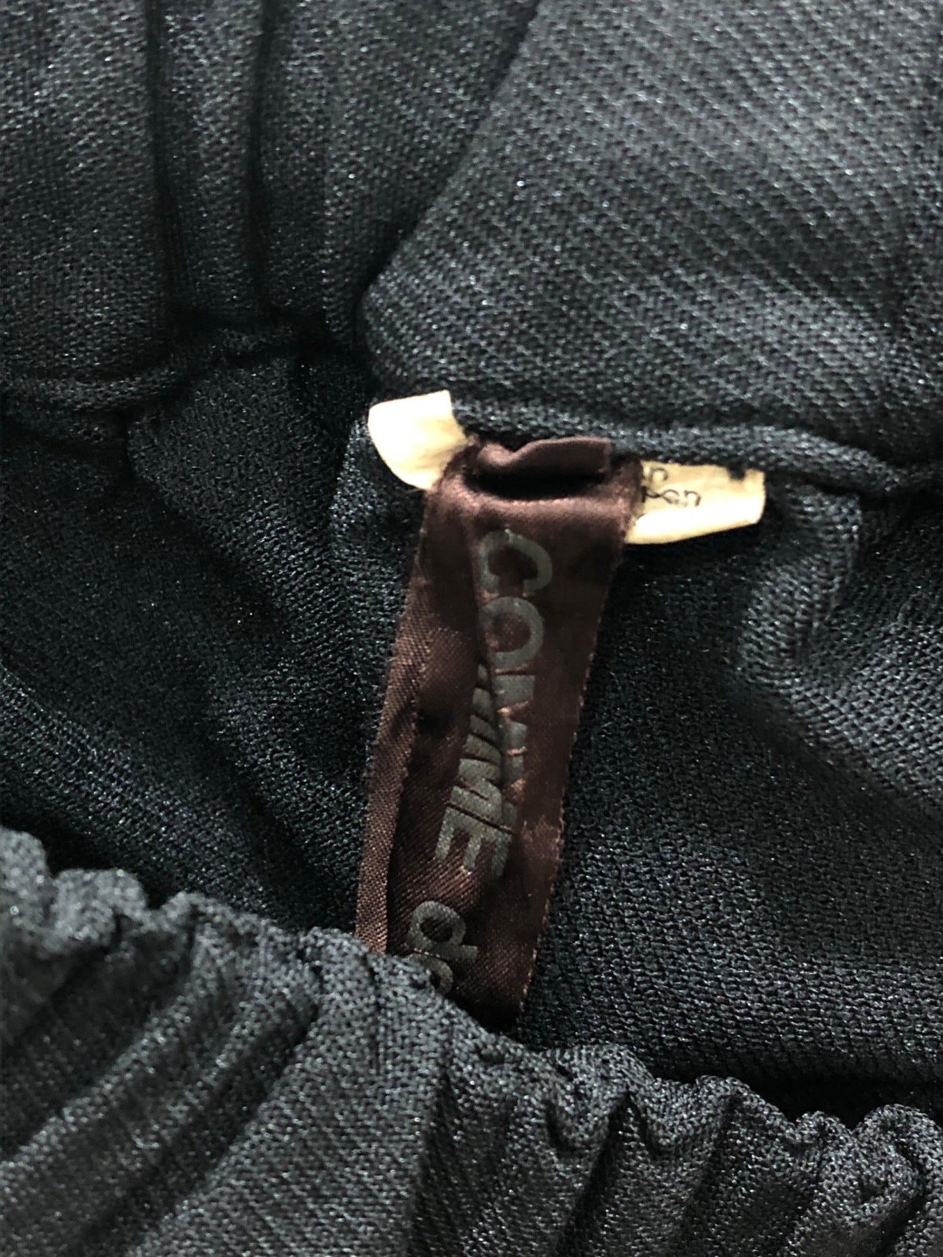 Comme des Garcons 탄성 커프 등이있는 치마 등 여성 (예 : 치마 위) GB-S016