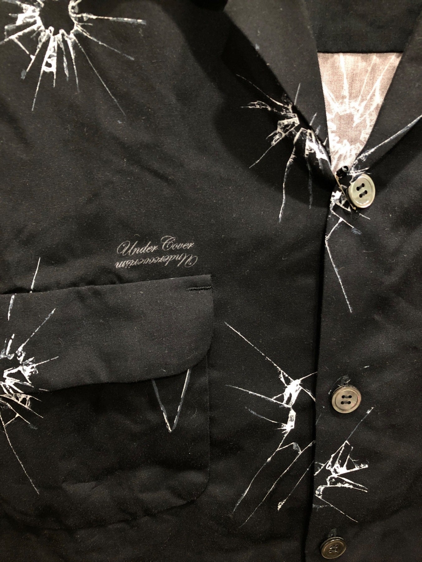 Undercover Shepherd Jonio Open Collar Shirt UCY9402-3