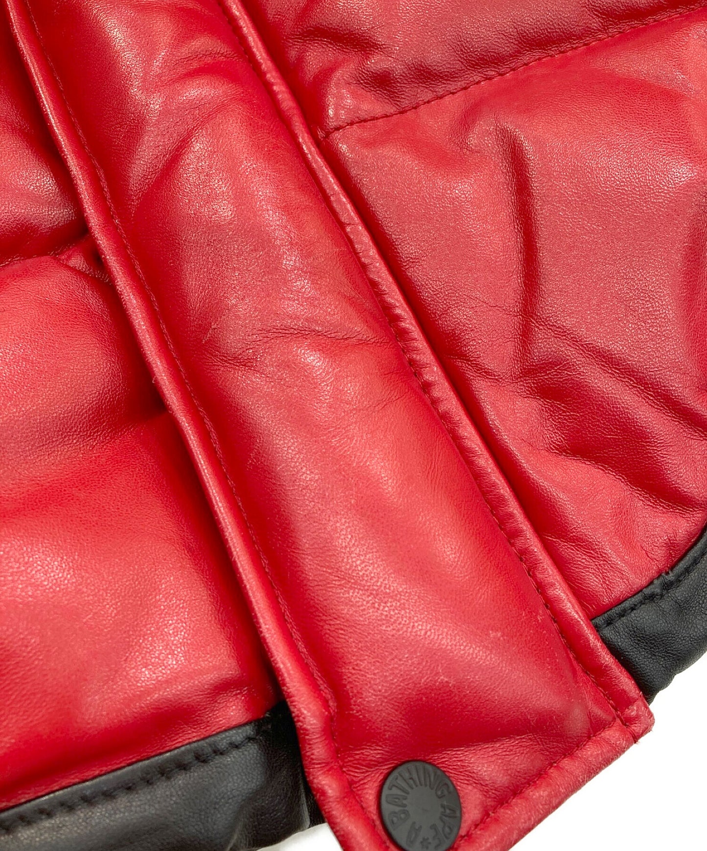 沐浴猿皮革下夹克