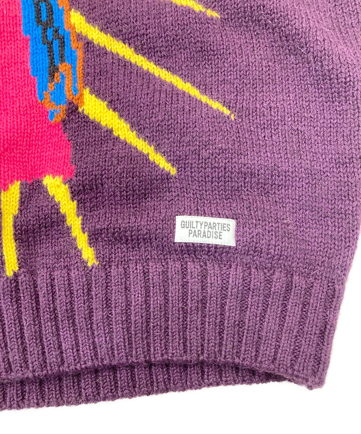 Wacko Maria Knit Jacquard Sweater