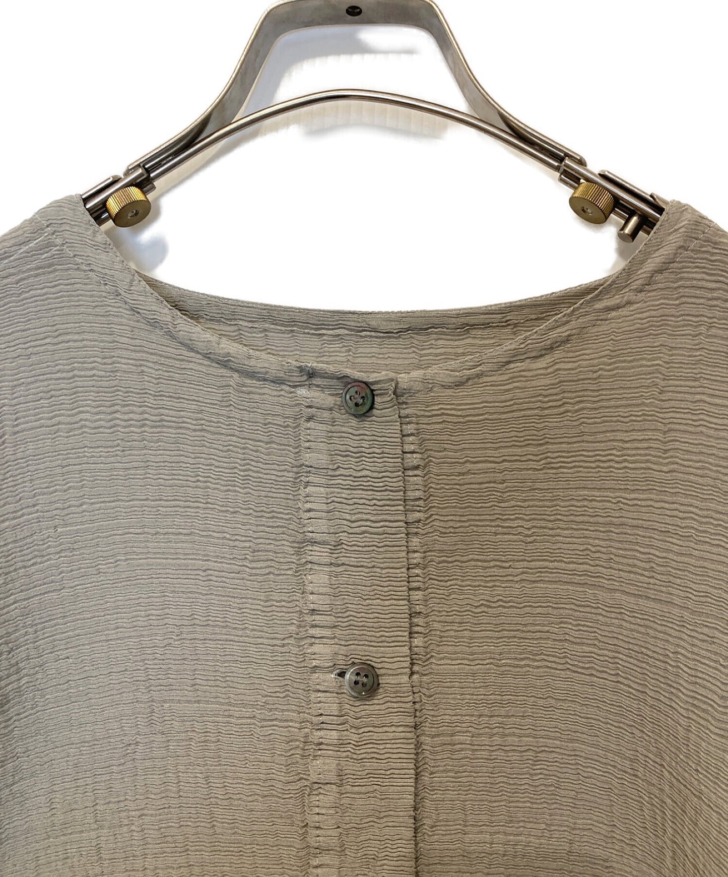 Me Issey Miyake 주름 가디건 Mi53fo141