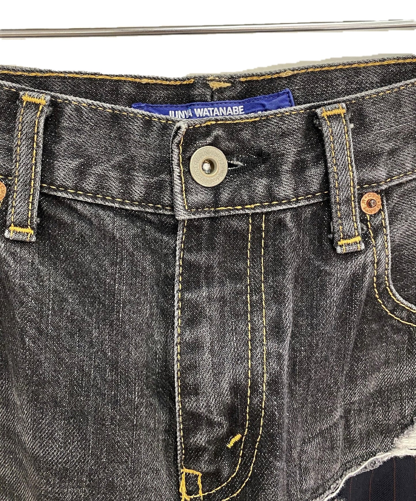 Junya Watanabe Man Comme Des Garcons 패치 워크 Denim Pants AD2014- WN-P004