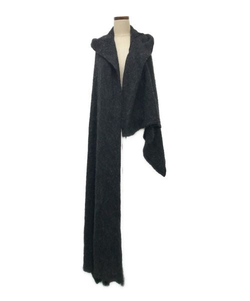 ระเบียบ Yohji Yamamoto Hooded Cardigan / Poncho Cardigan Long FH-B51-600
