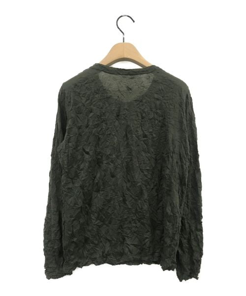 我issey miyake皱纹加工切割 /长袖切割Mi74jk433