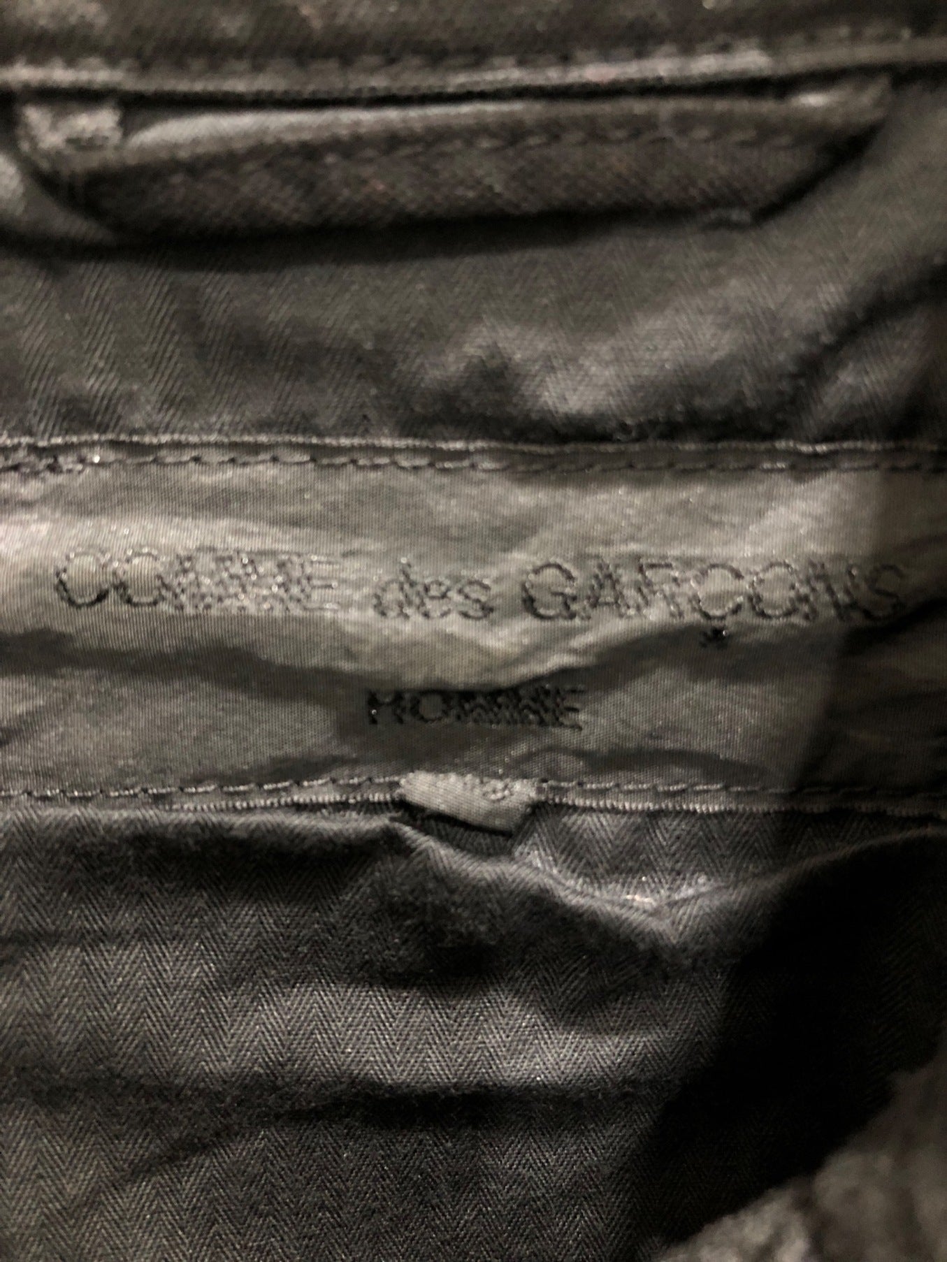 Comme des Garcons Homme Ester Ox產品染色夾克