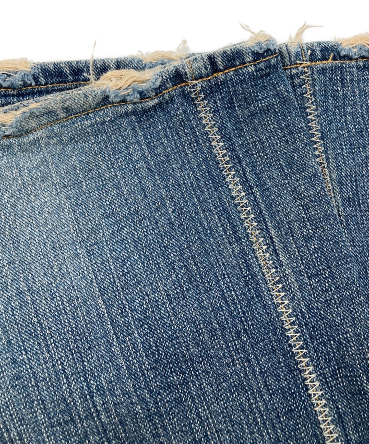 번호 (n) INE 03S/S 패치 워크 데님 바지