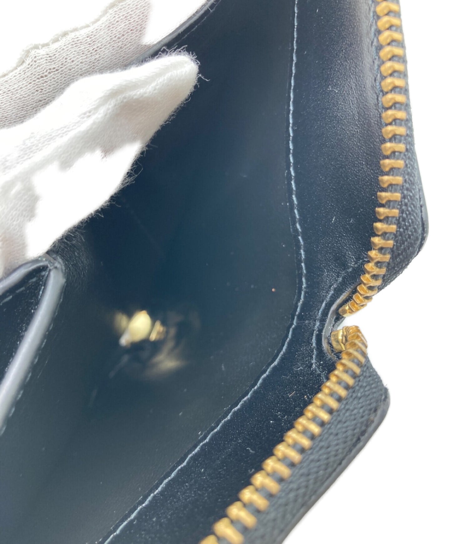 Comme des Garcons 거대한 로고 이중 지갑