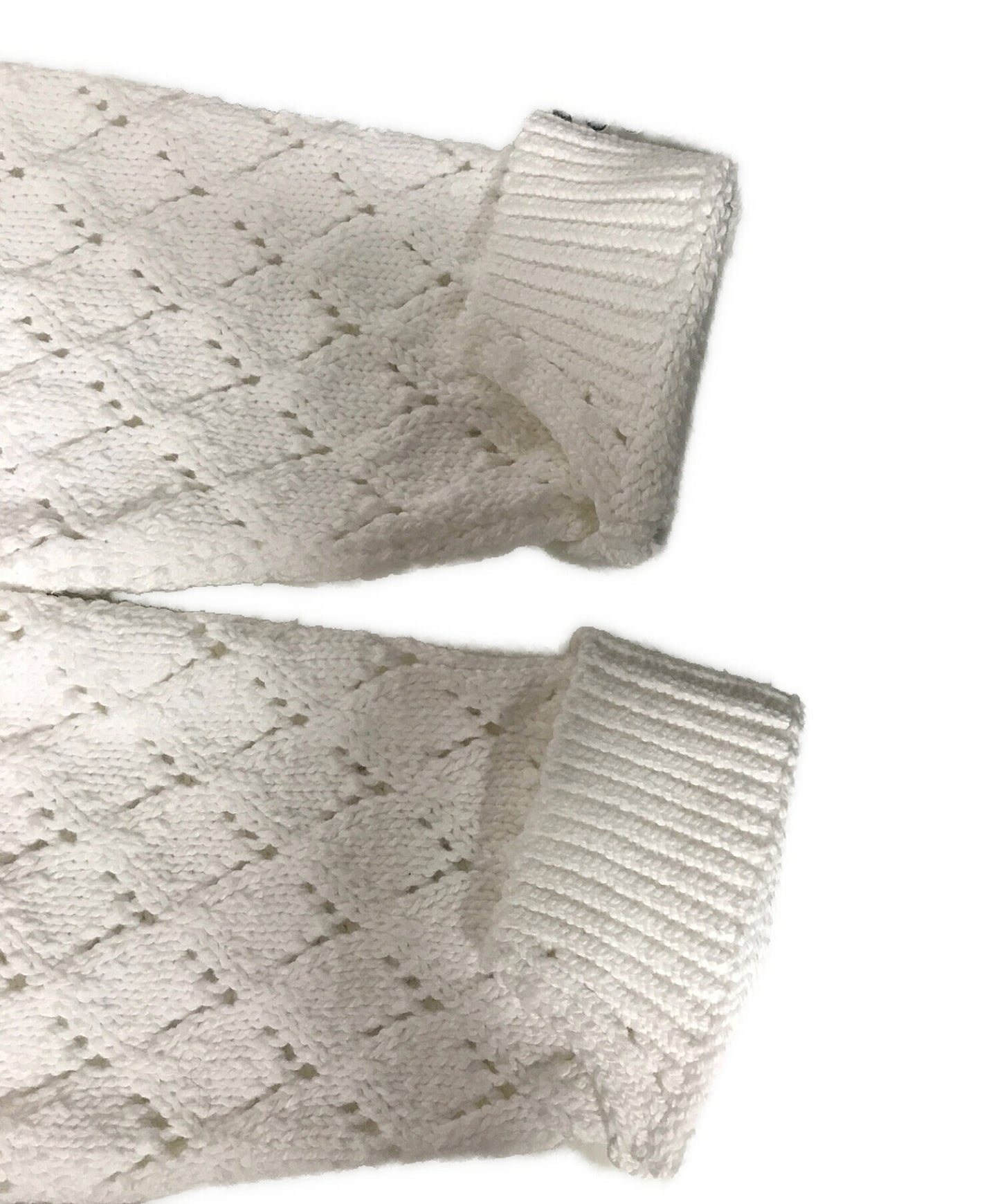 Tricot Comme des Garcons棉花和Ester Aran图案开衫TG-N005-AD2020