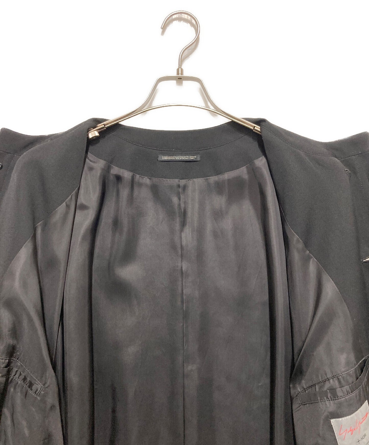 Yohji Yamamoto+Noir Dolman 코트 NK-C13-100