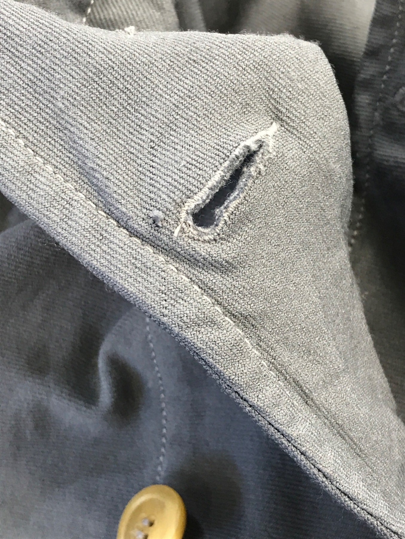 Comme des garcons comme des garcons poly gaber p coat rg-c001